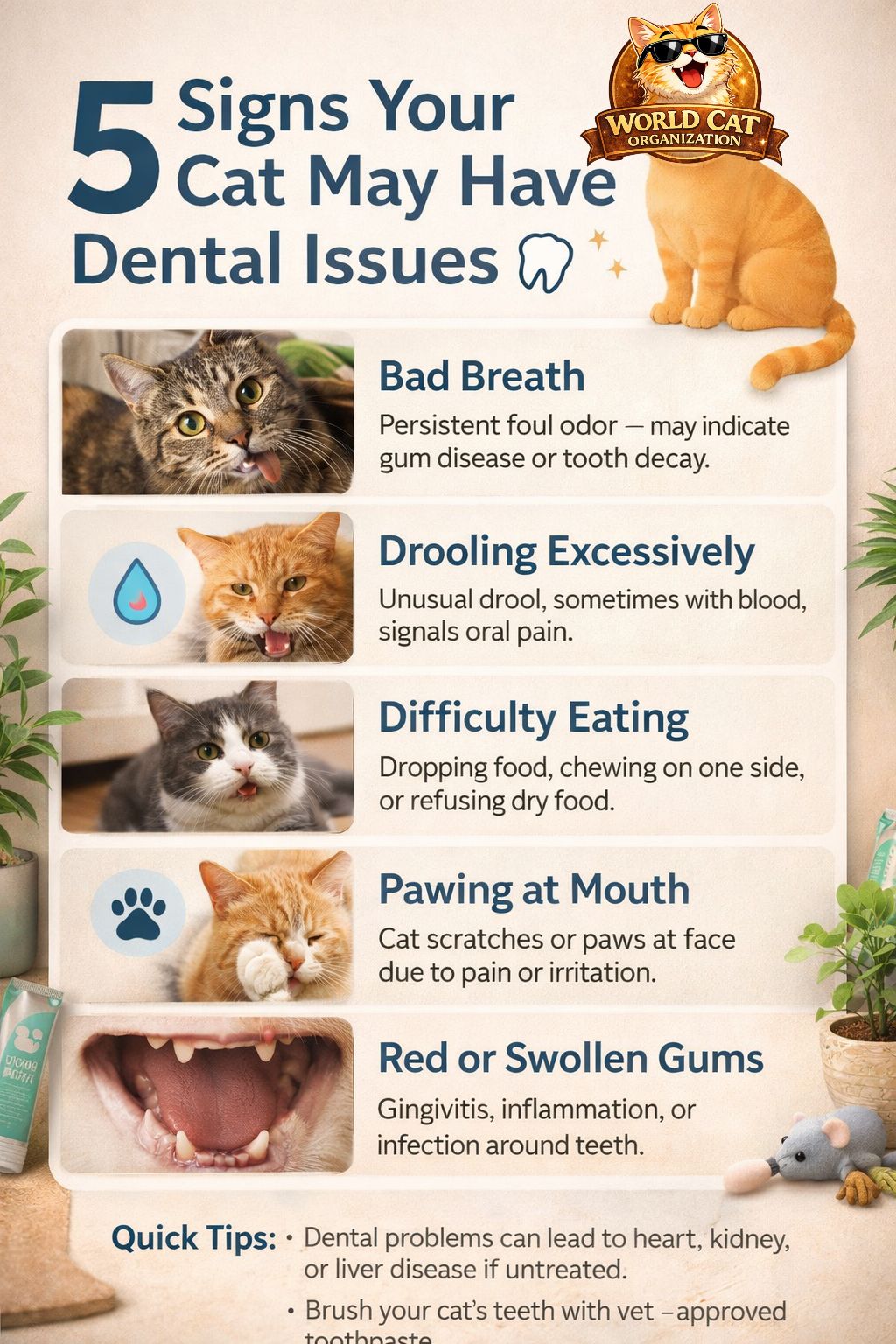 Cat Excessive Drooling Dental Care photo