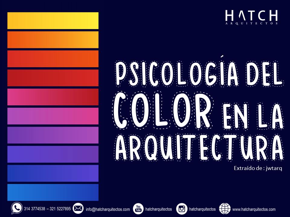 💚🩵 #Psicología del #color en la... - HATCH Arquitectos | Facebook