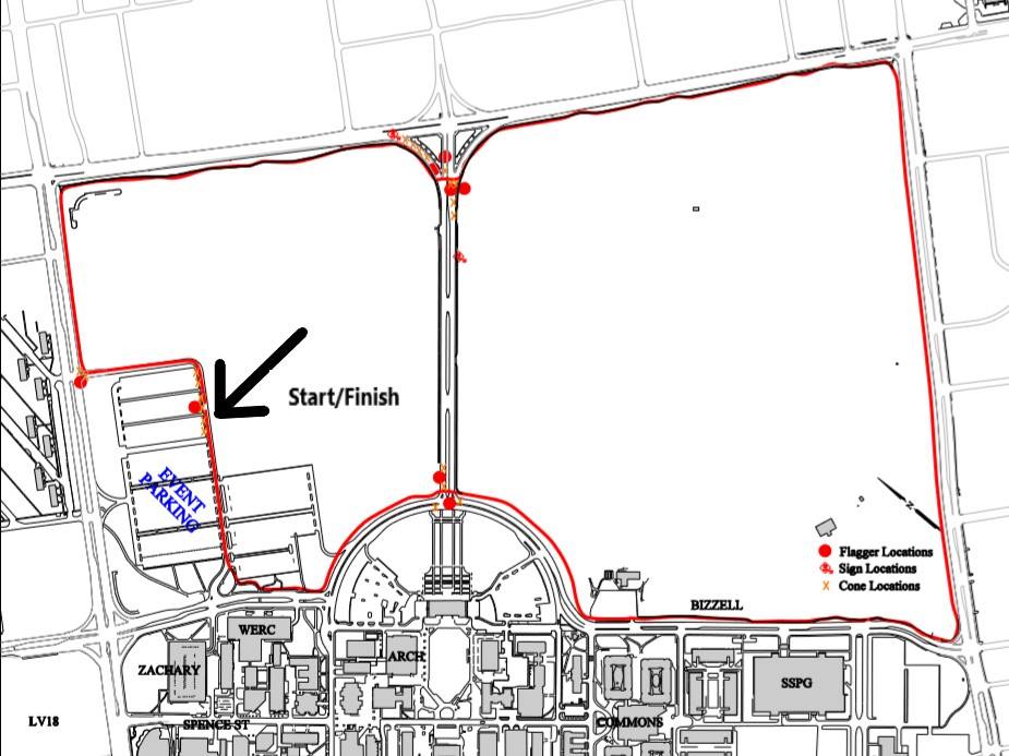 Here is a map of the race route! We... - Erin's Dream Race