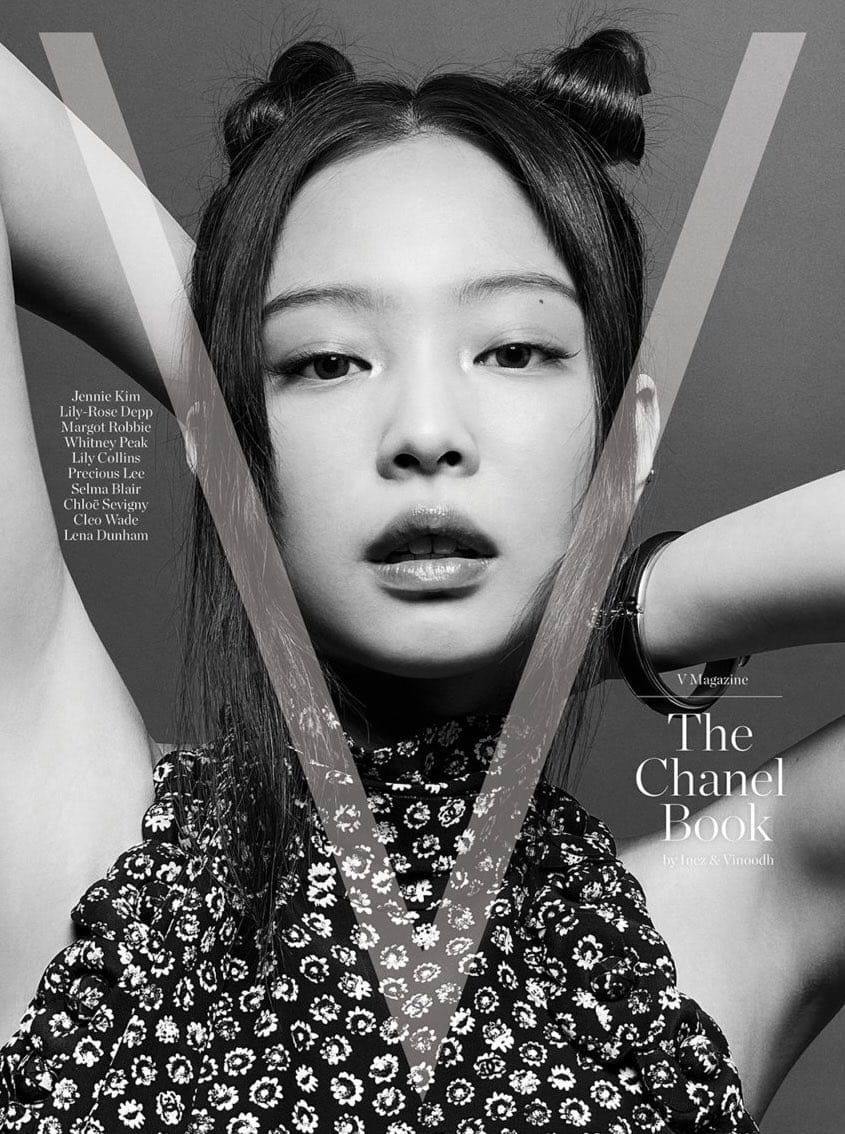 JENNIE en la portada del libro de arte de edición limitada de