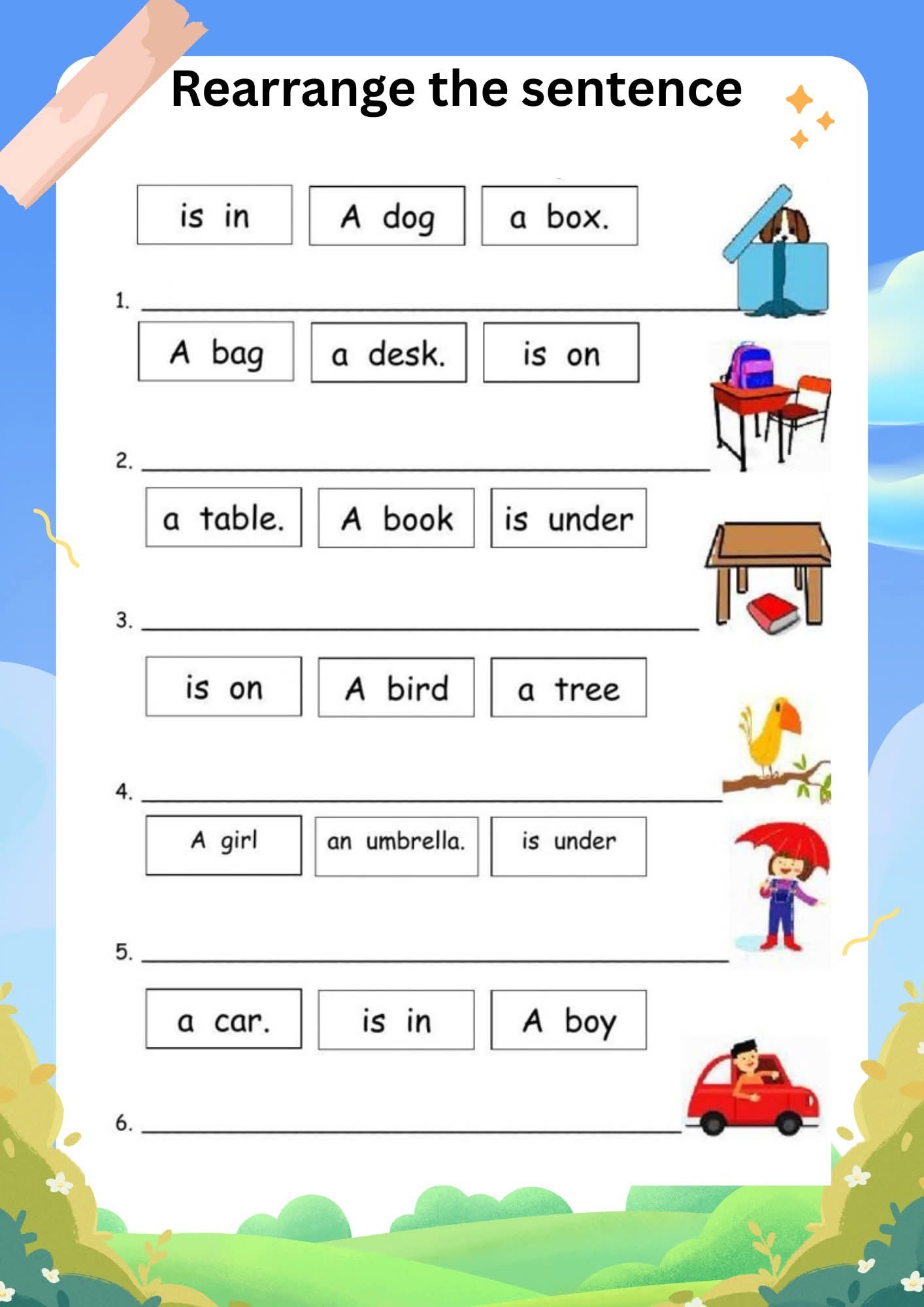 Rearrange to Make a Simple... - Teacher Sheila's Corner | Facebook