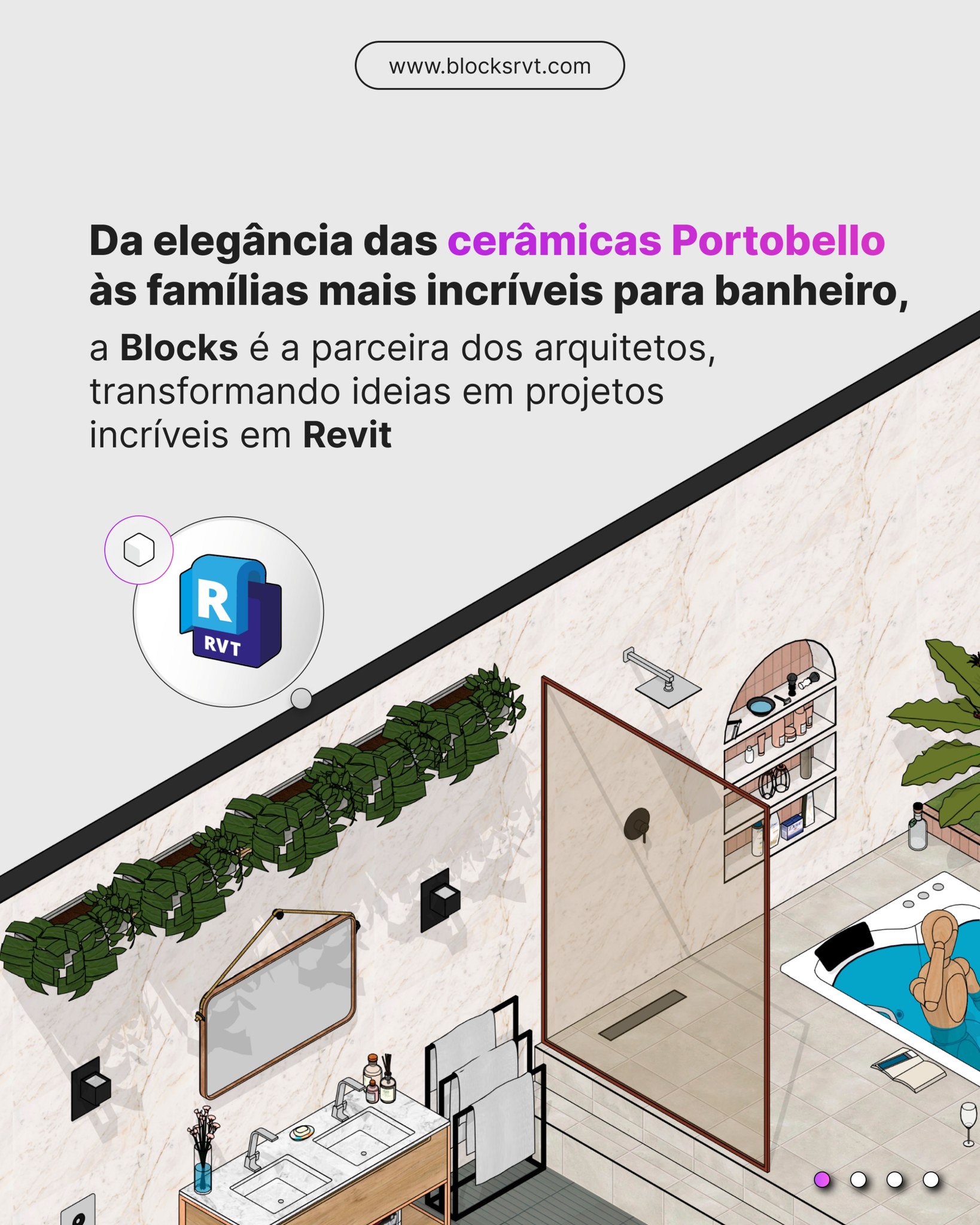 Blocks Revit - 🛁 Explore as variadas cerâmicas @Portobello... | Facebook