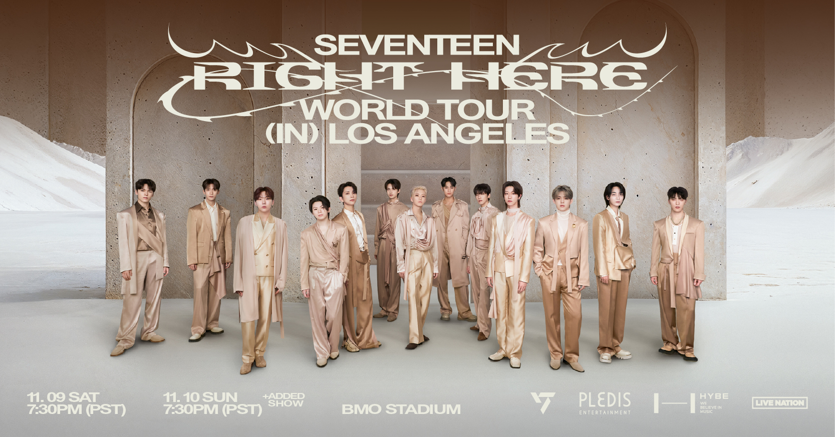 SEVENTEEN announces a second LA show on their SEVENTEEN [RIGHT