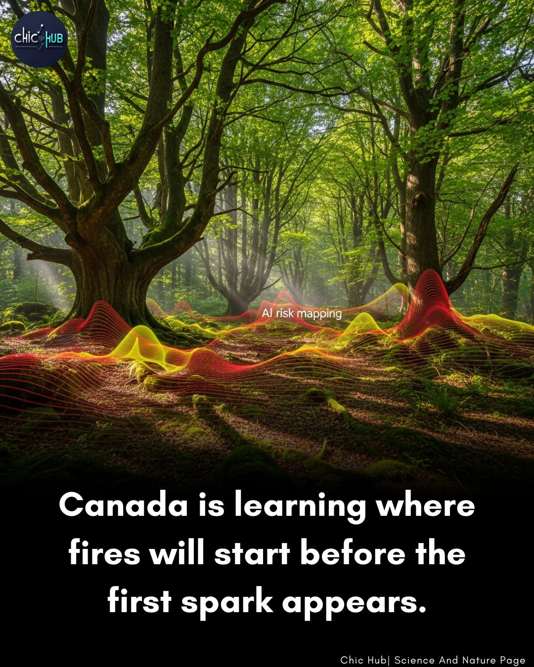 Chic - 🇨🇦 Canada has developed AI systems that predict wildfires before ...