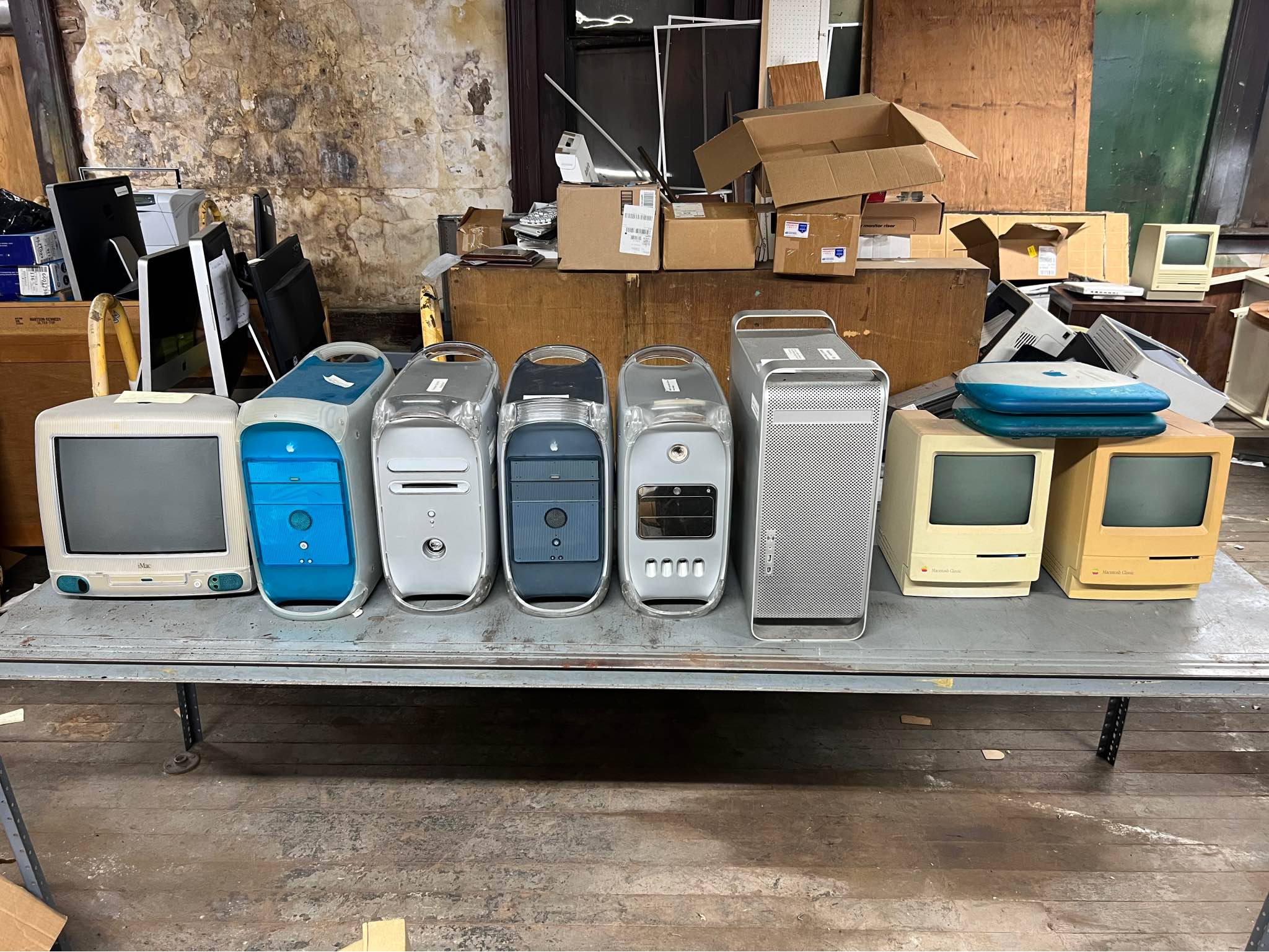 Vintage Apple Macintosh Computer Lot – iMac G3, Power Mac G4/G5 ...