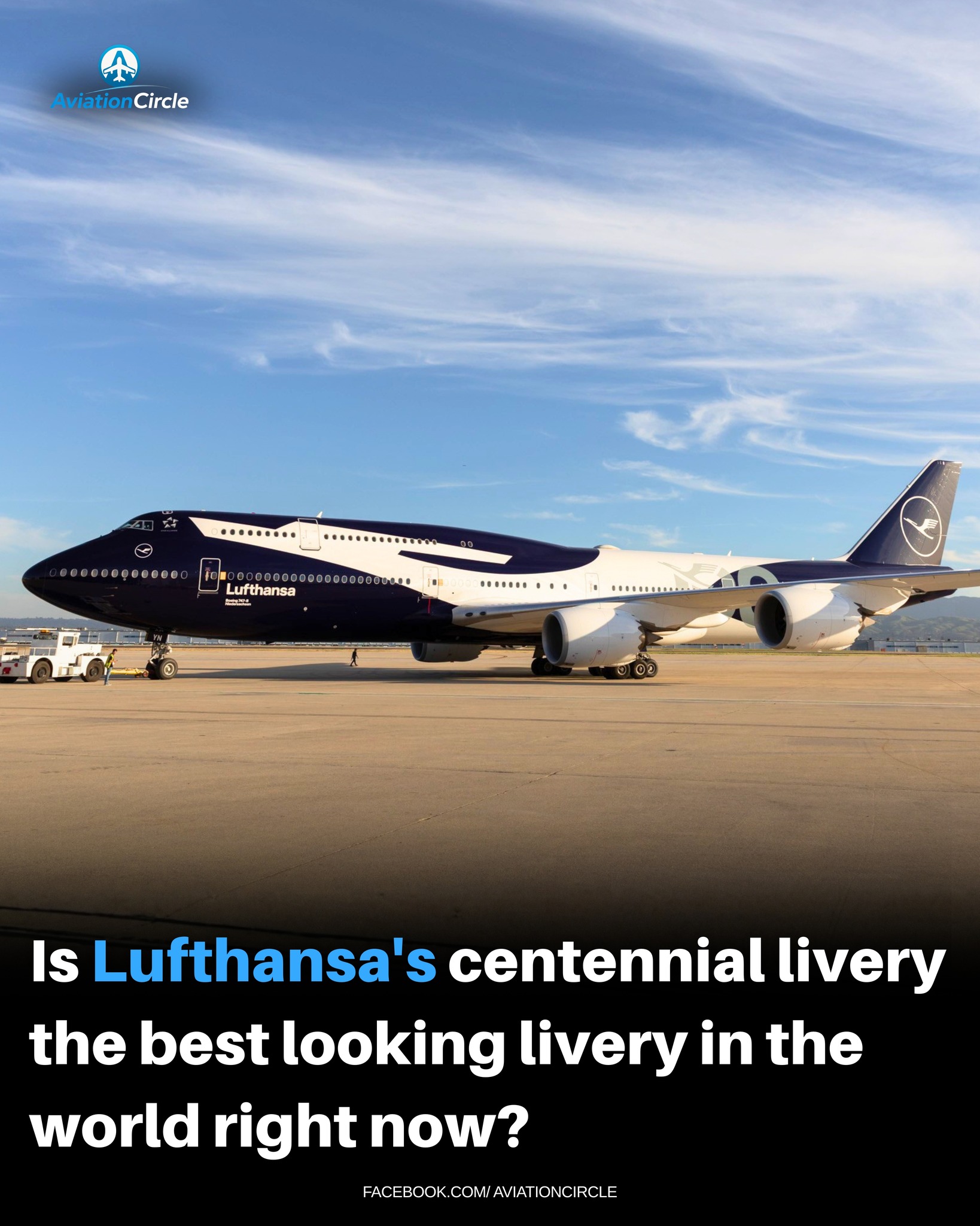 Lufthansa Boeing 747-8 painted in 