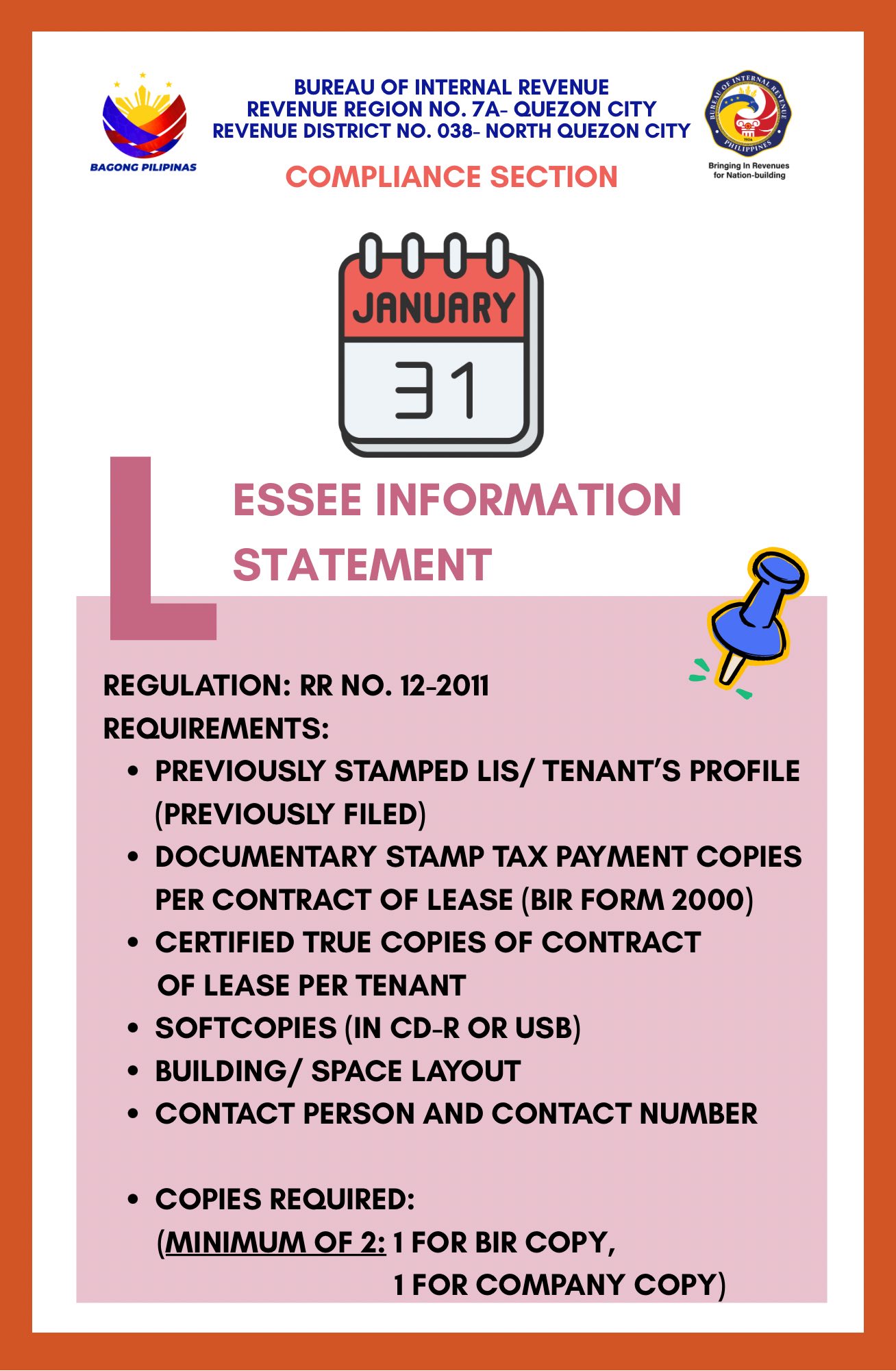 BIR Revenue District Office 038 - North, Quezon City