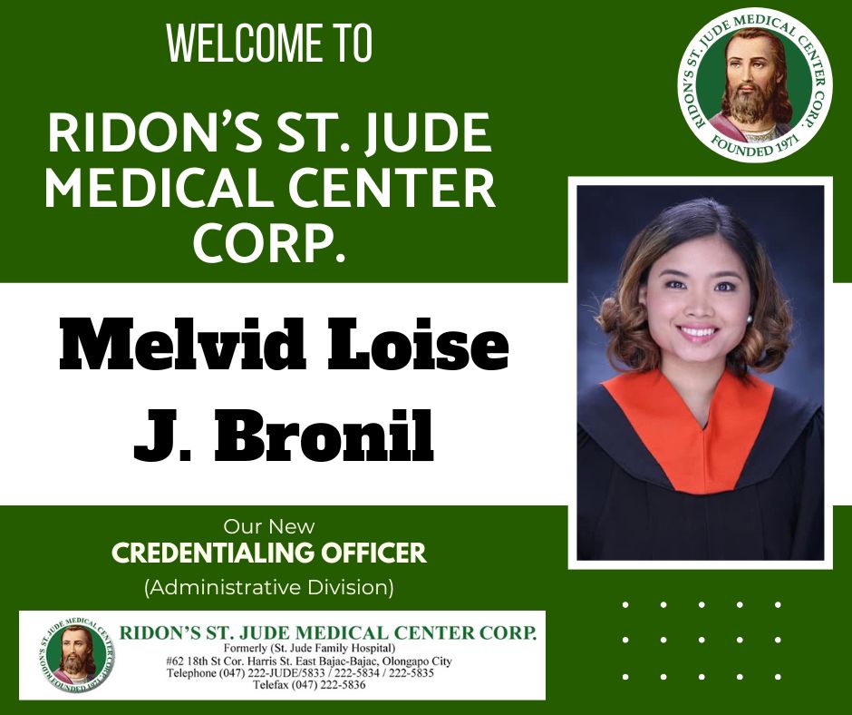 Ridon's St. Jude Medical Center Corp- Human Resource Department