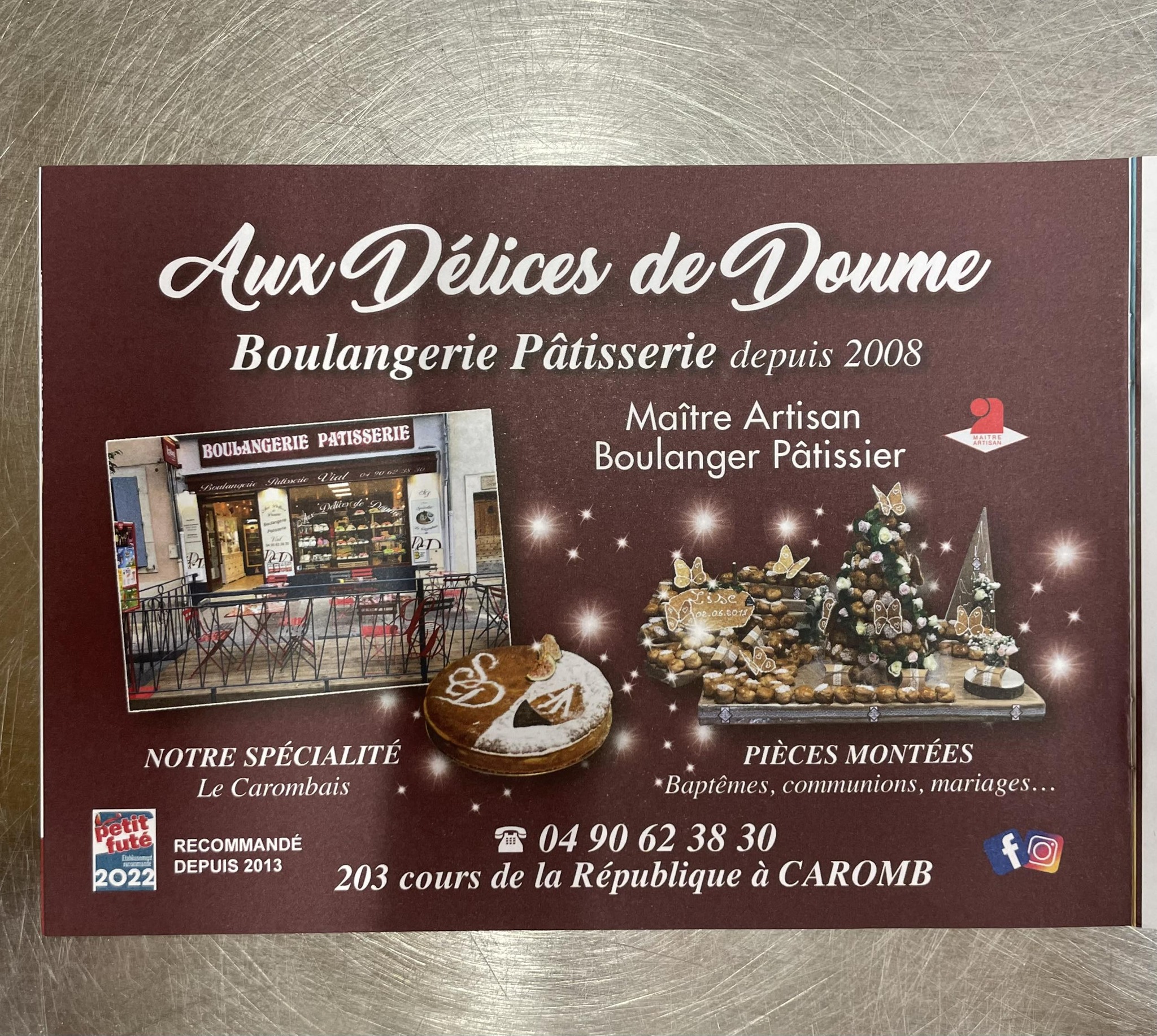 Aux délices de doume | Caromb