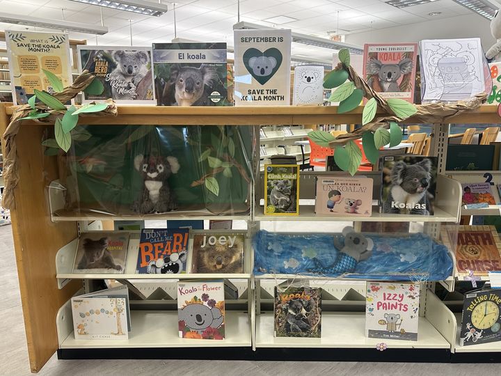 KCL - Check out this gorgeous Koala themed book display featured at our ...