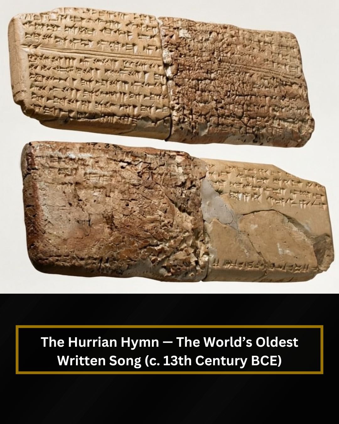 Truth - The Hurrian Hymn — The World’s Oldest Written Song (c. 13th ...