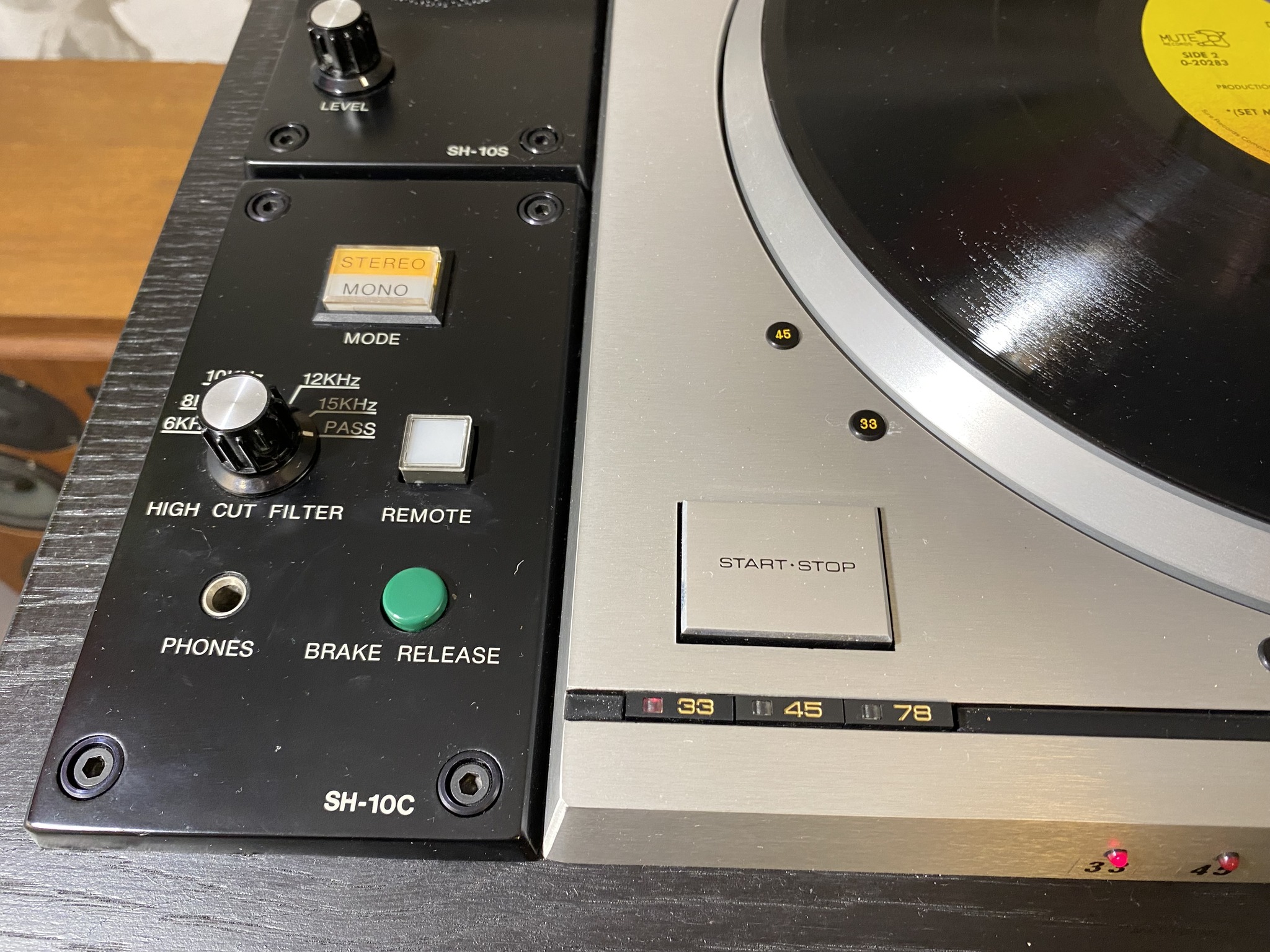 Brand new Technics SL-1200MK5 turntables and Vestax PMC-05ProIII