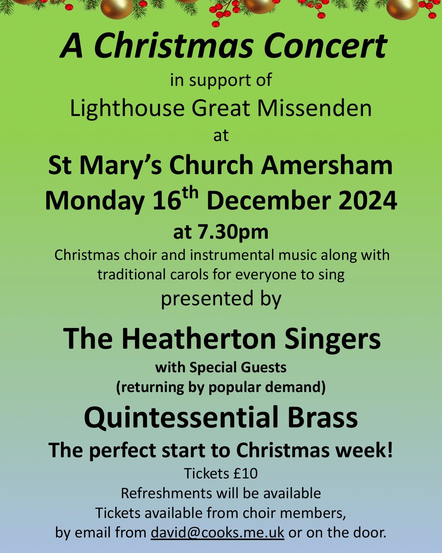 Come join us at St Mary's... - Lighthouse Great Missenden | Facebook