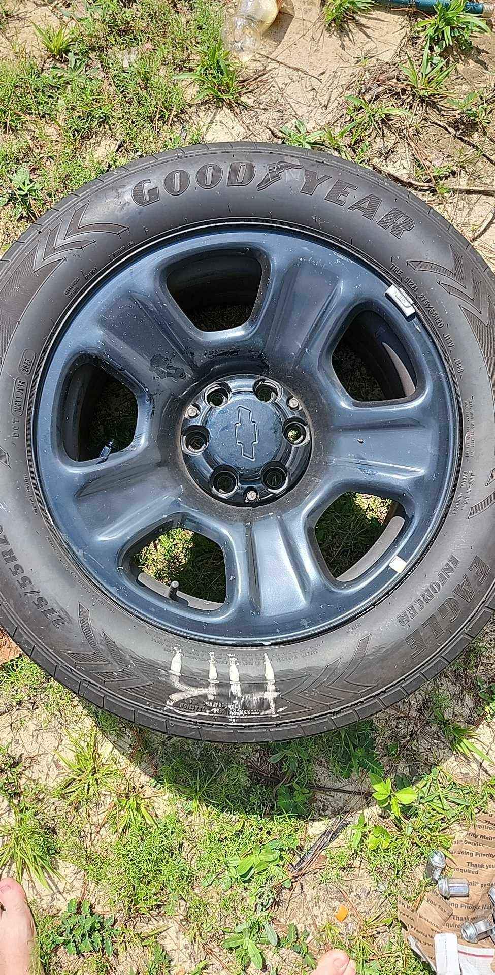 Tahoe Police Rims 20