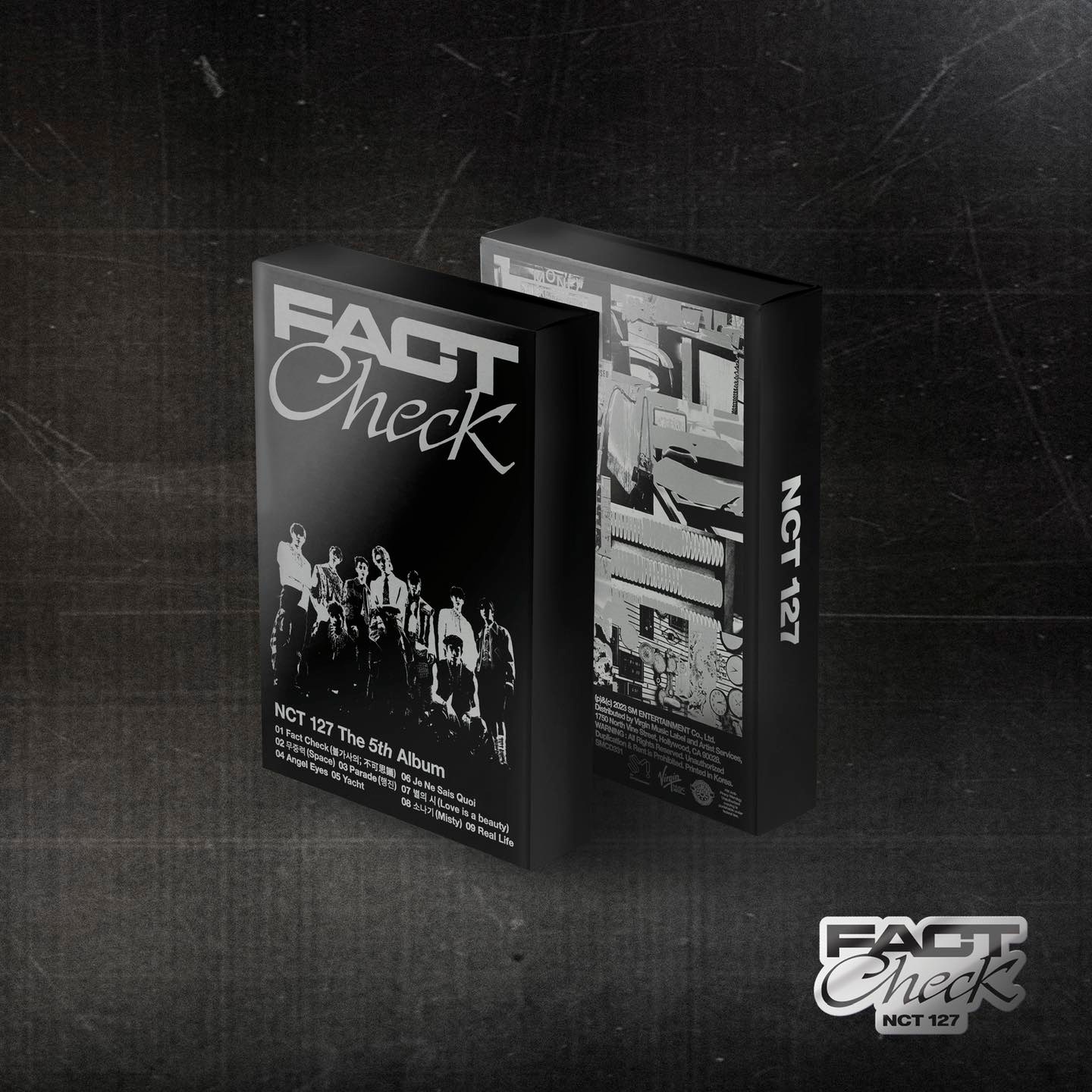 ✓NCT 127 'Fact Check' - The 5th Album Album Details (QR Ver