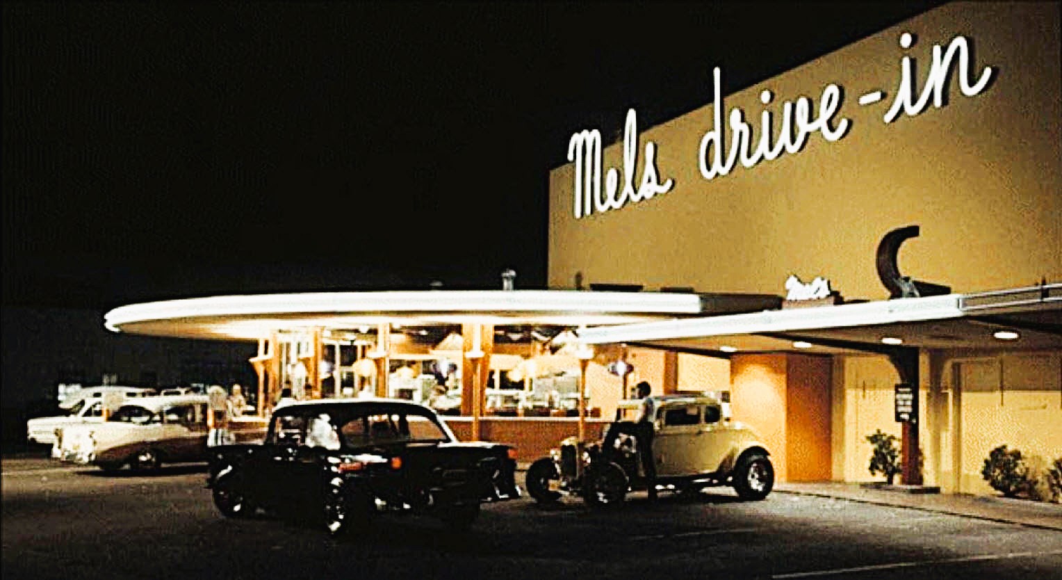 AmericanGraffitiMel’sDRIVE-IN アメリカングラフティ Mel's Drive-In in American Graffiti movie