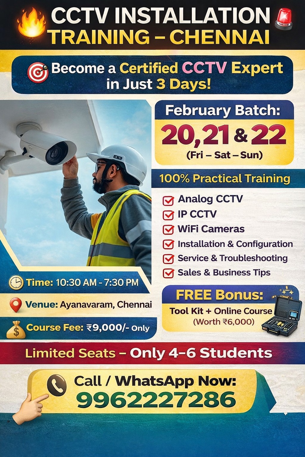 🔥 CCTV Installation Training... - Uvision Training Institute | Facebook