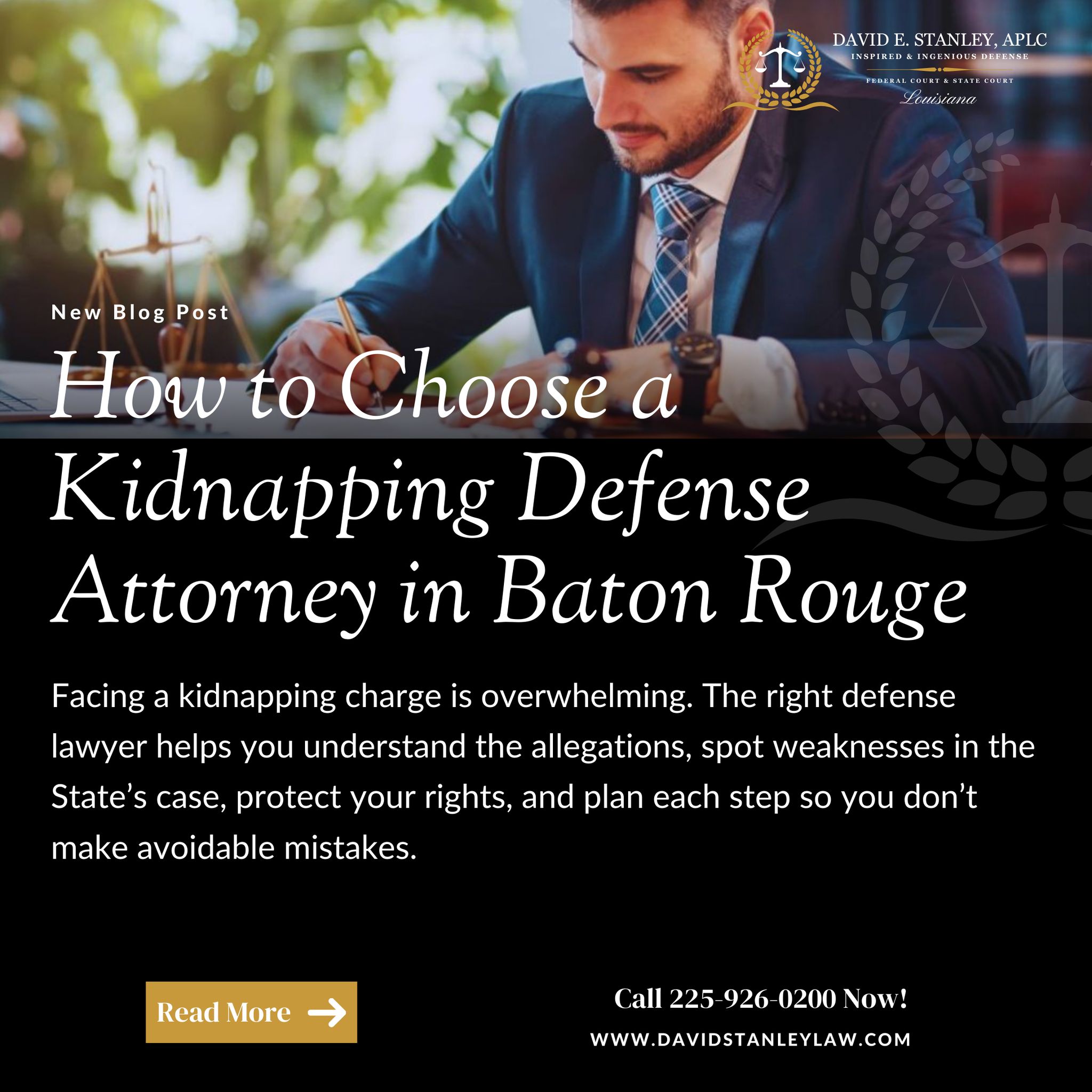 David E. Stanley, APLC | Baton Rouge LA