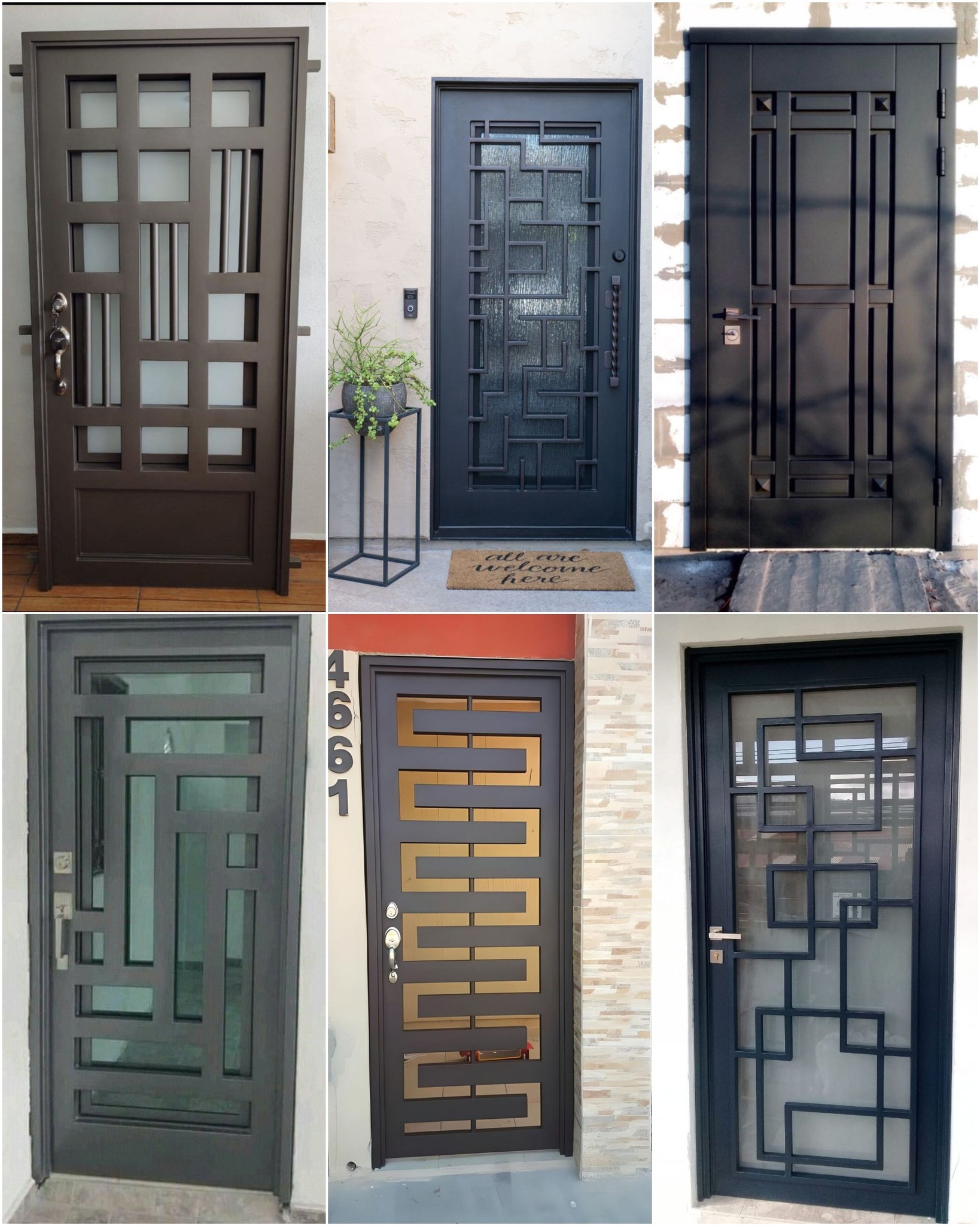 Ideas - Puertas seguras de Hierro para entrada principal 🚪🏡🤩 | Facebook