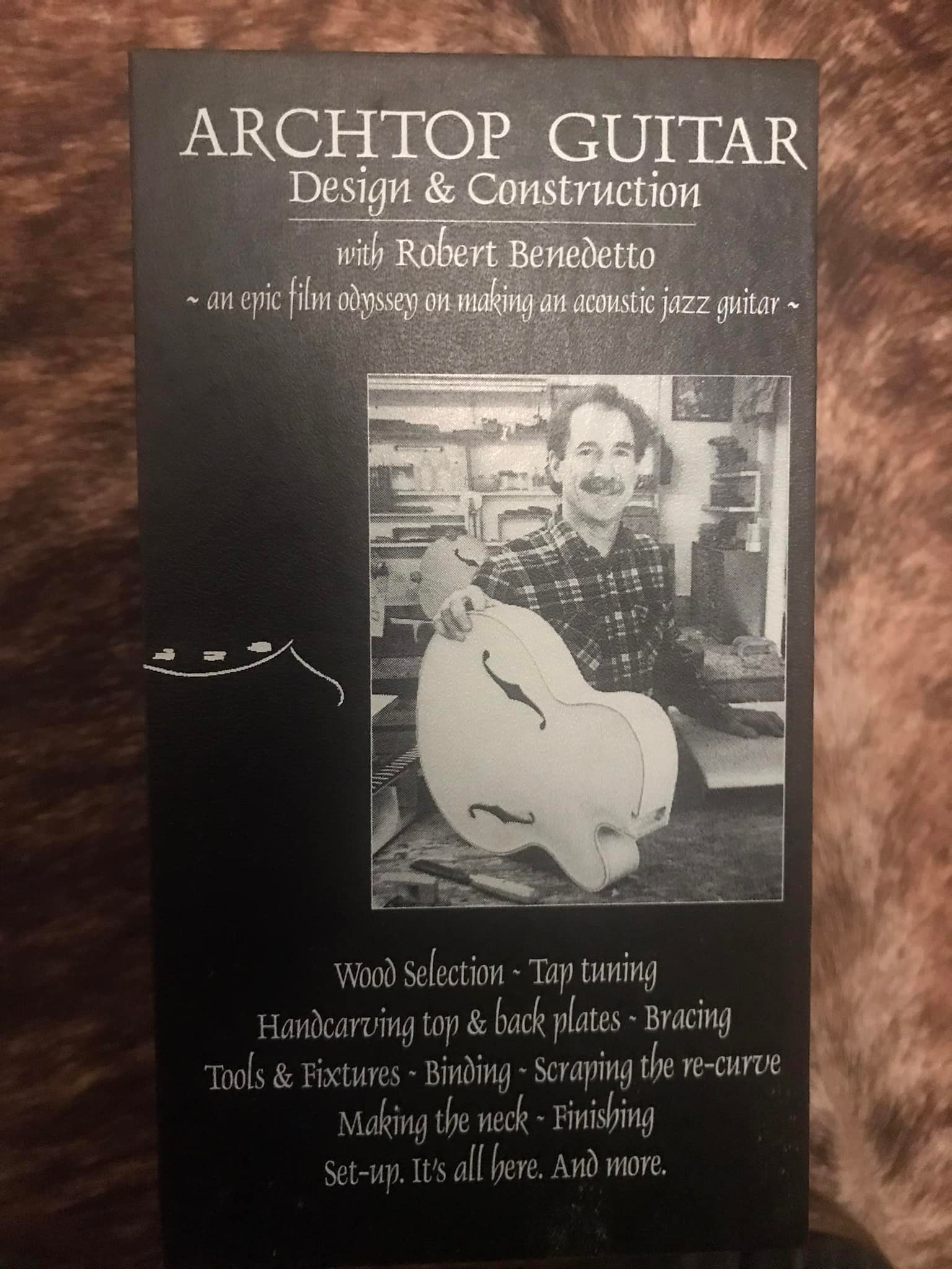 Free VHS Video Set on Archtop Guitar Design and Construction by