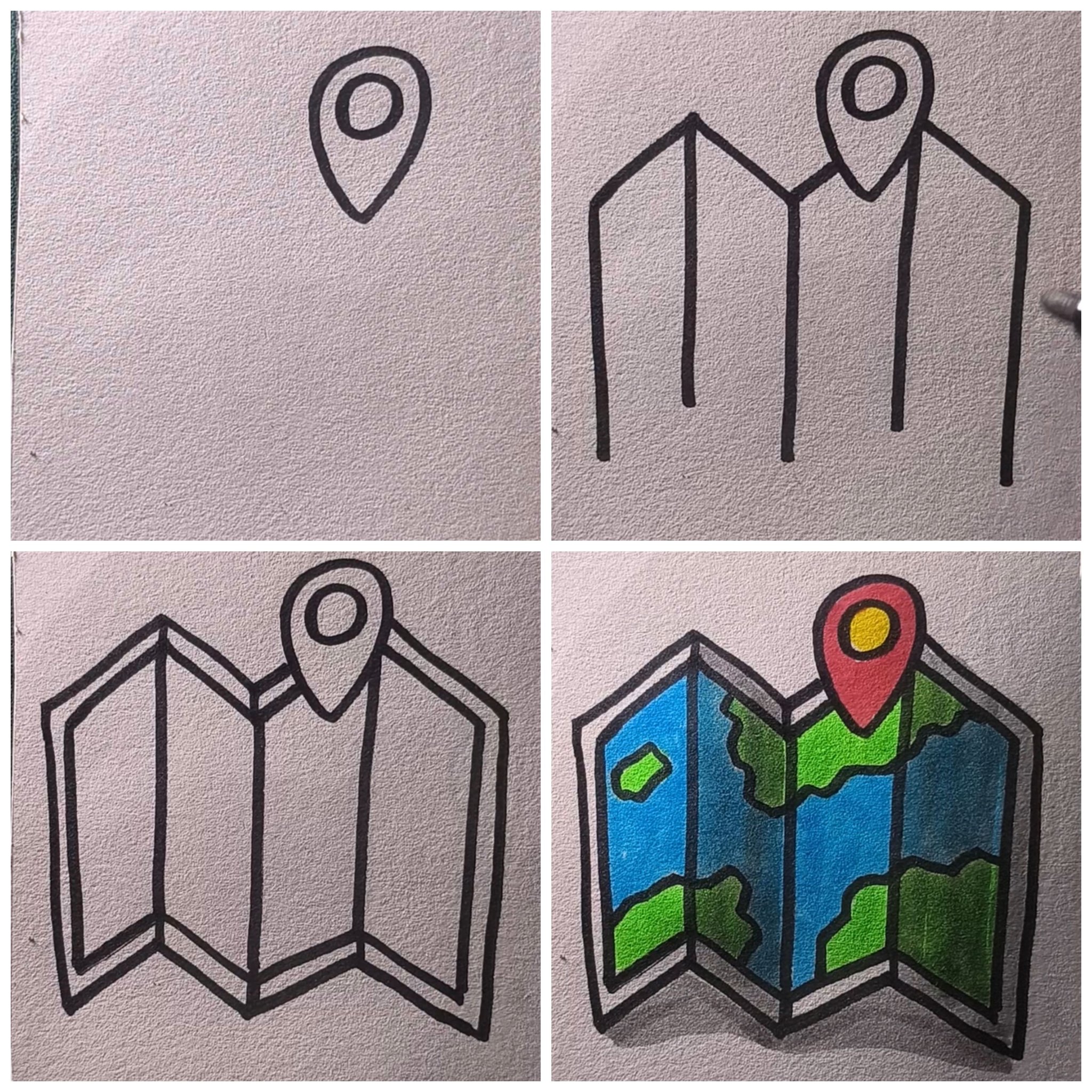 All About Art - Easy map drawing | Facebook