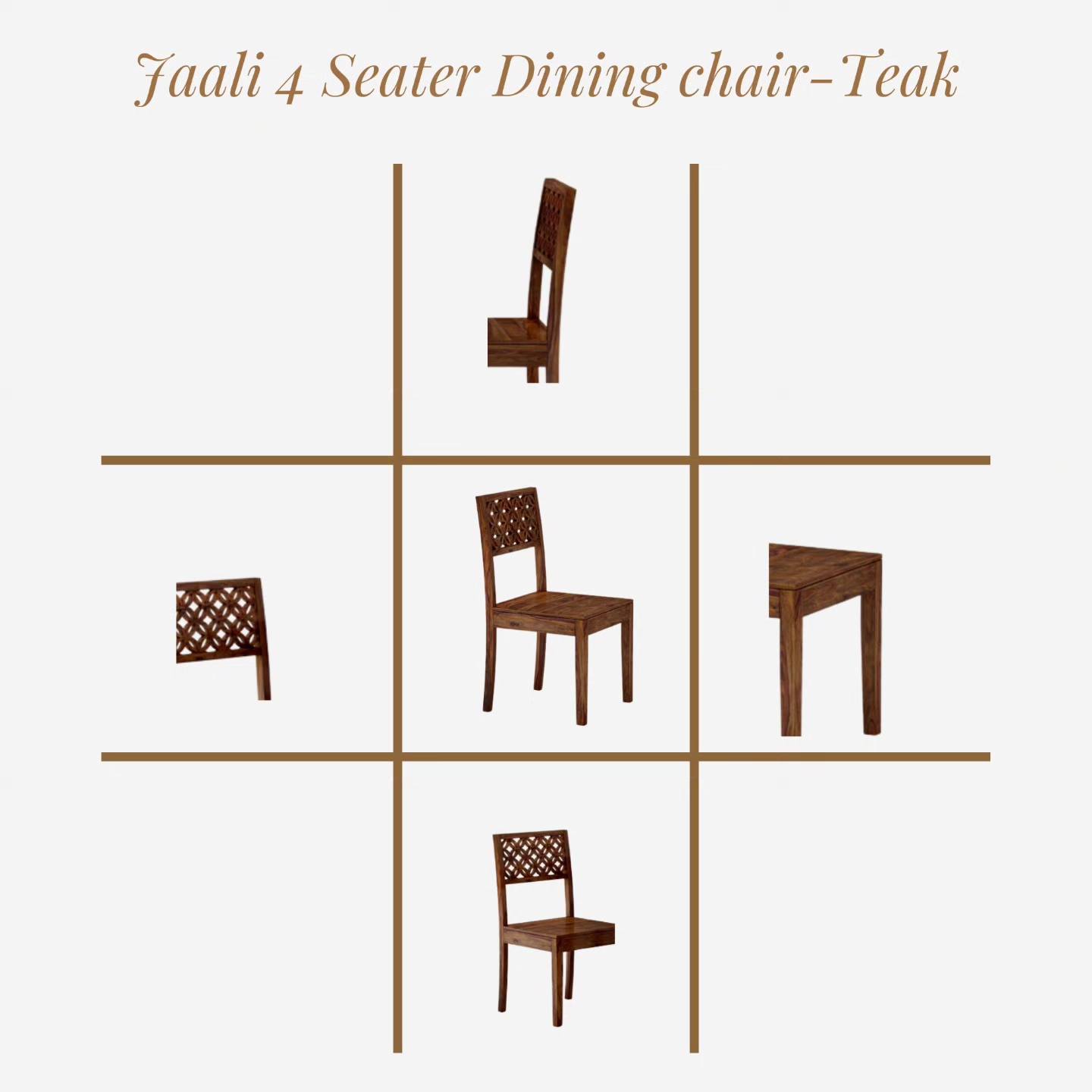 HomeEdge - Meet the Faali 4 Seater Dining Chair in rich... | Facebook