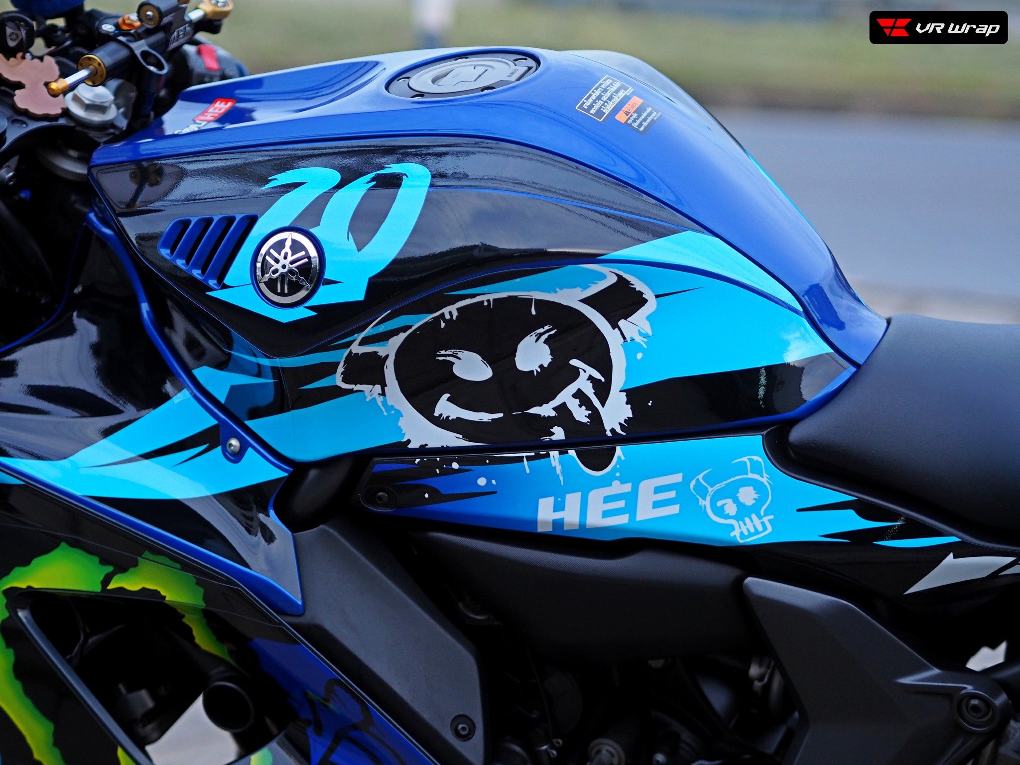 VR Wrap - Yamaha R7 ติดตั้งสติ๊กเกอร์ kit ลาย fabio... | Facebook