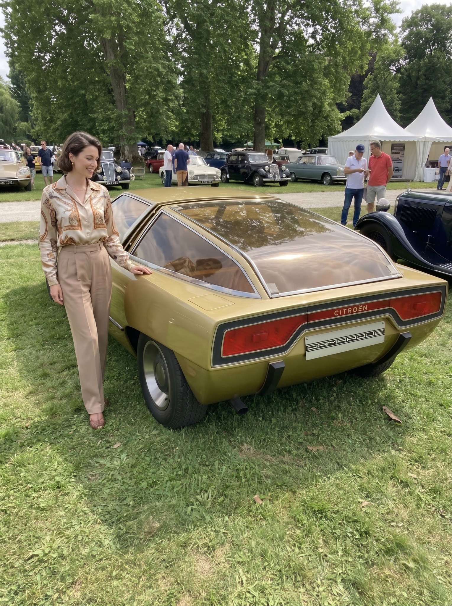 Unveiled as a striking 2+2 concept car, the 1972 Citroën GS