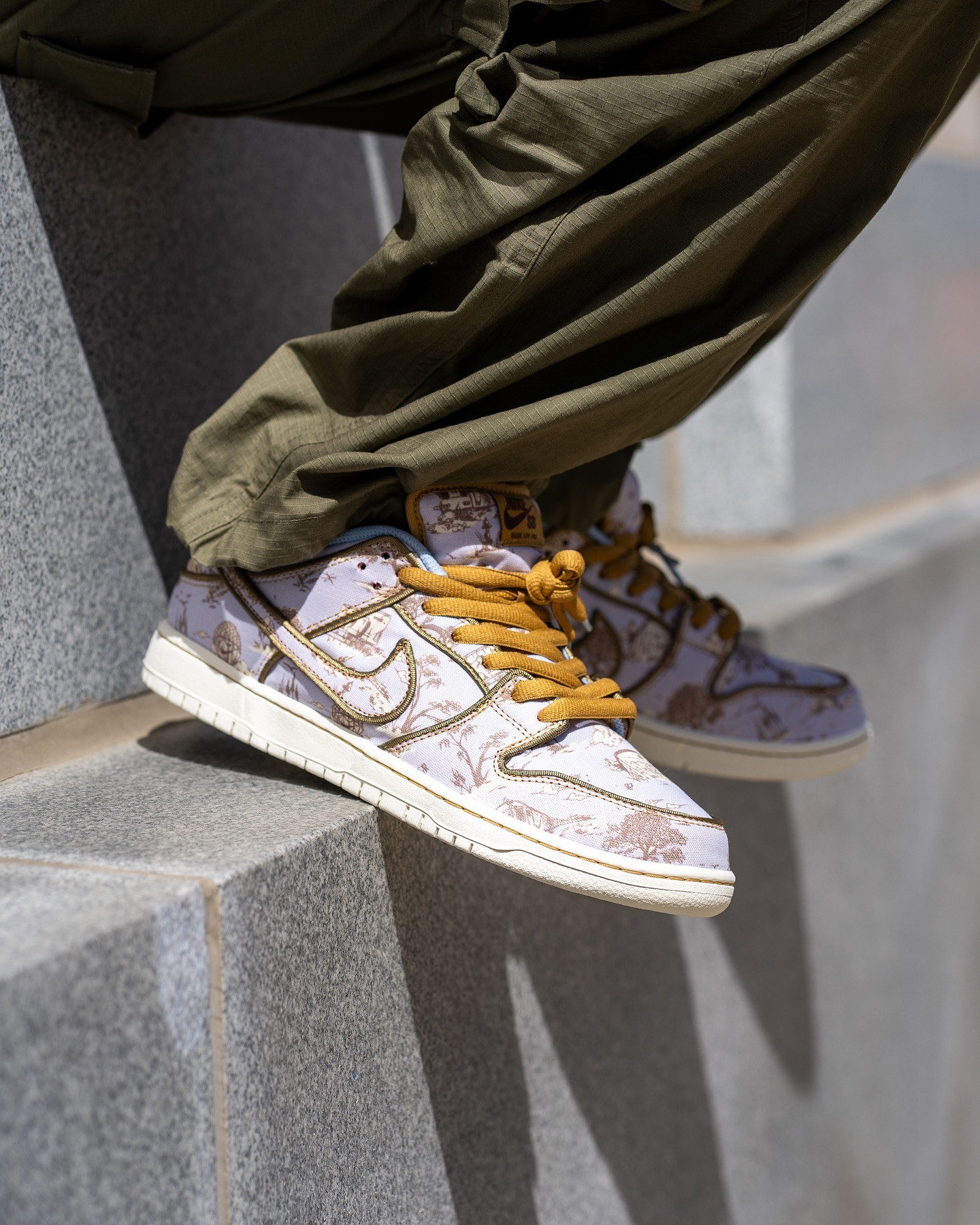 SOLD OUT @nikesb City of Style Dunk Low Pro PRM Football Grey 
