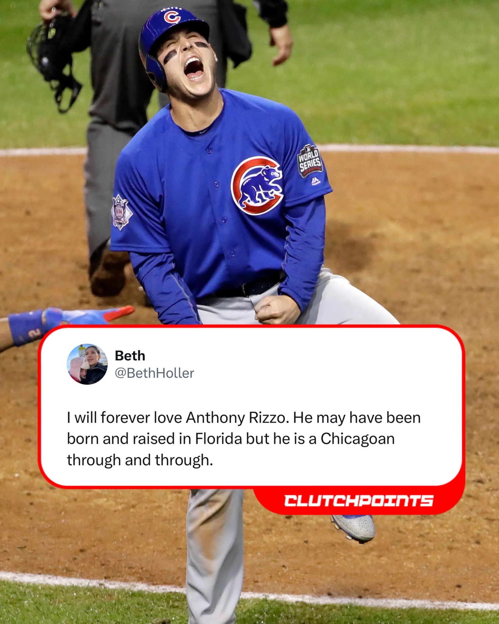 Cubs Nation - Anthony Rizzo will always be that guy 💯 He... | Facebook