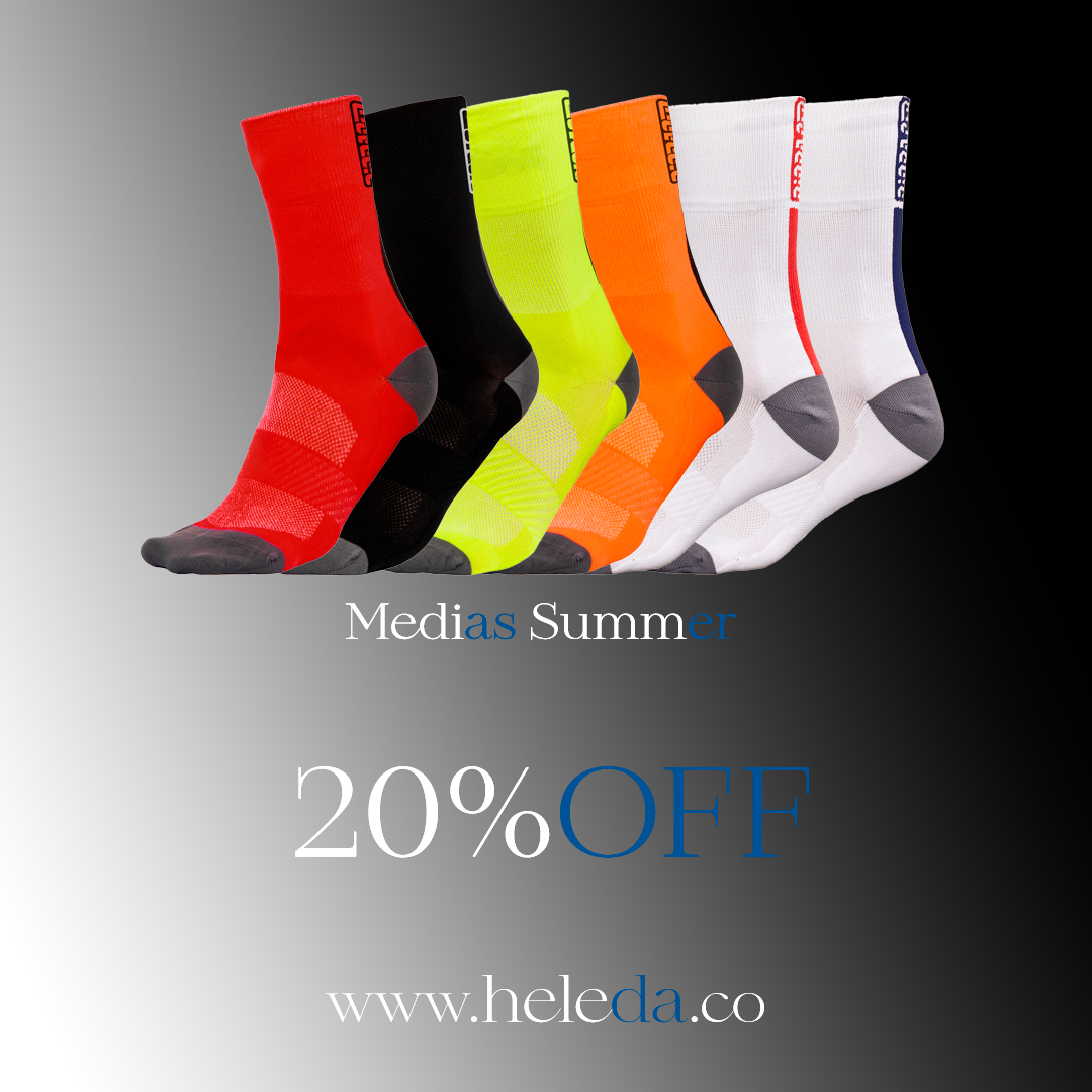 HeleDa - Cómodas y elegantes son las medias de ciclismo Summer de ...
