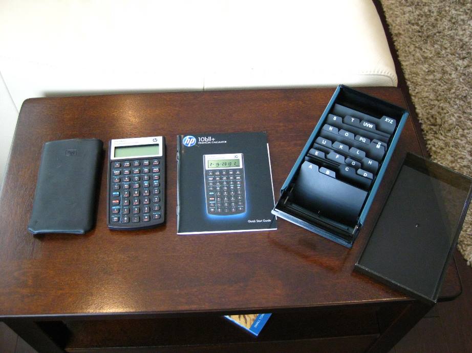 Calculatrice financière HP 10bII - Pack de 2 Mauritius