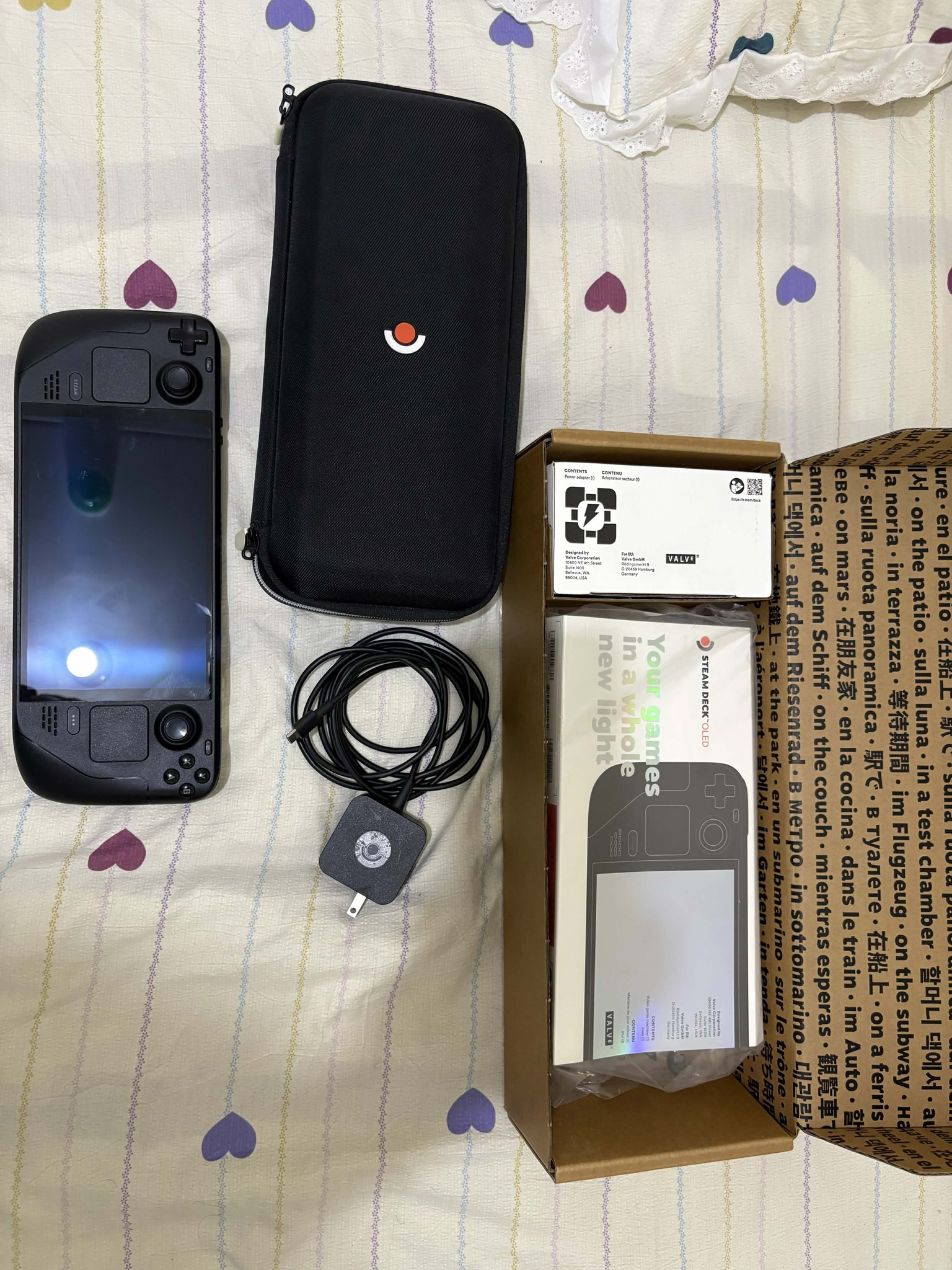 Steam Deck OLED 512GB + 512GB SD Card 30,000 Inclusion: -Sandisk 