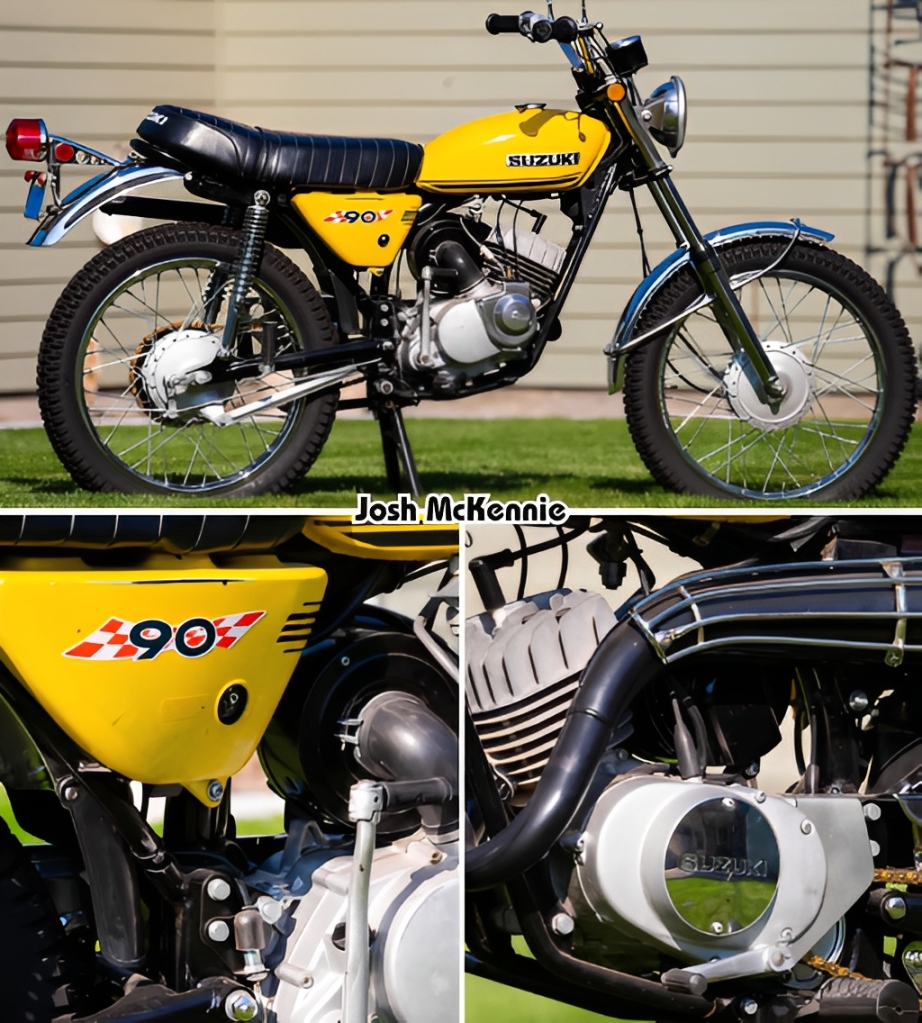 This 1971 Suzuki TS90R Honcho stands as one of the most