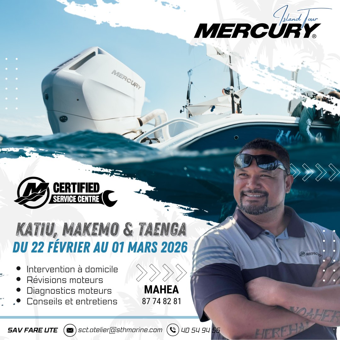 🚤🔧 𝐌𝐄𝐑𝐂𝐔𝐑𝐘 𝐈𝐒𝐋𝐀𝐍𝐃 𝐓𝐎𝐔𝐑... - Sin Tung Hing Marine - Punaauia | Facebook