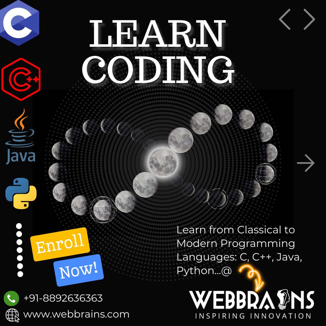 Webbrains - 👩‍💻 Learn Classical to Modern Programming Languages .🖱️ ...