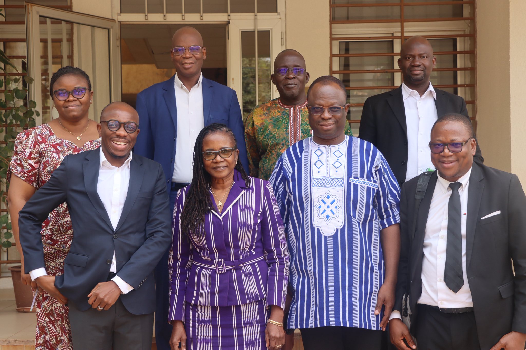 UNFPA - Le Chef de Sandogo accueille Mme Anne THIEBA | Facebook
