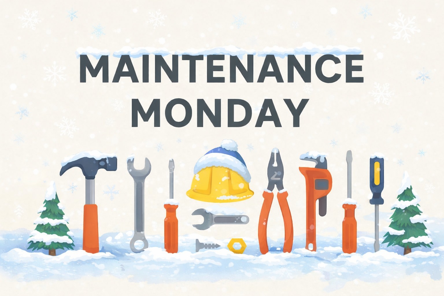 🧰 Maintenance Monday: Year-End... - Forestwood Apartments | Facebook