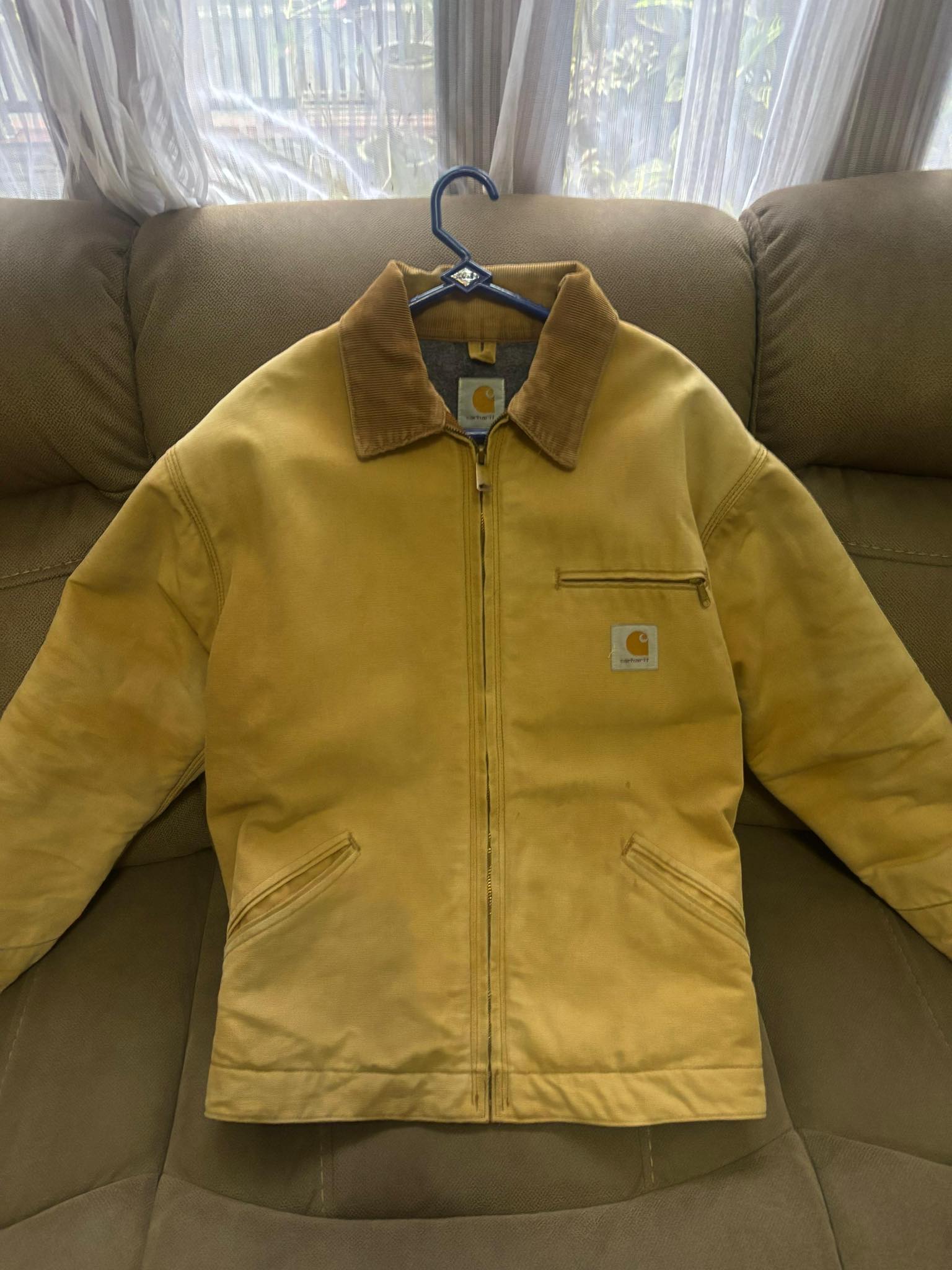 wts Vintage Carhartt J79 AQU(aqua) Southwest Aztec Jacket Rare 
