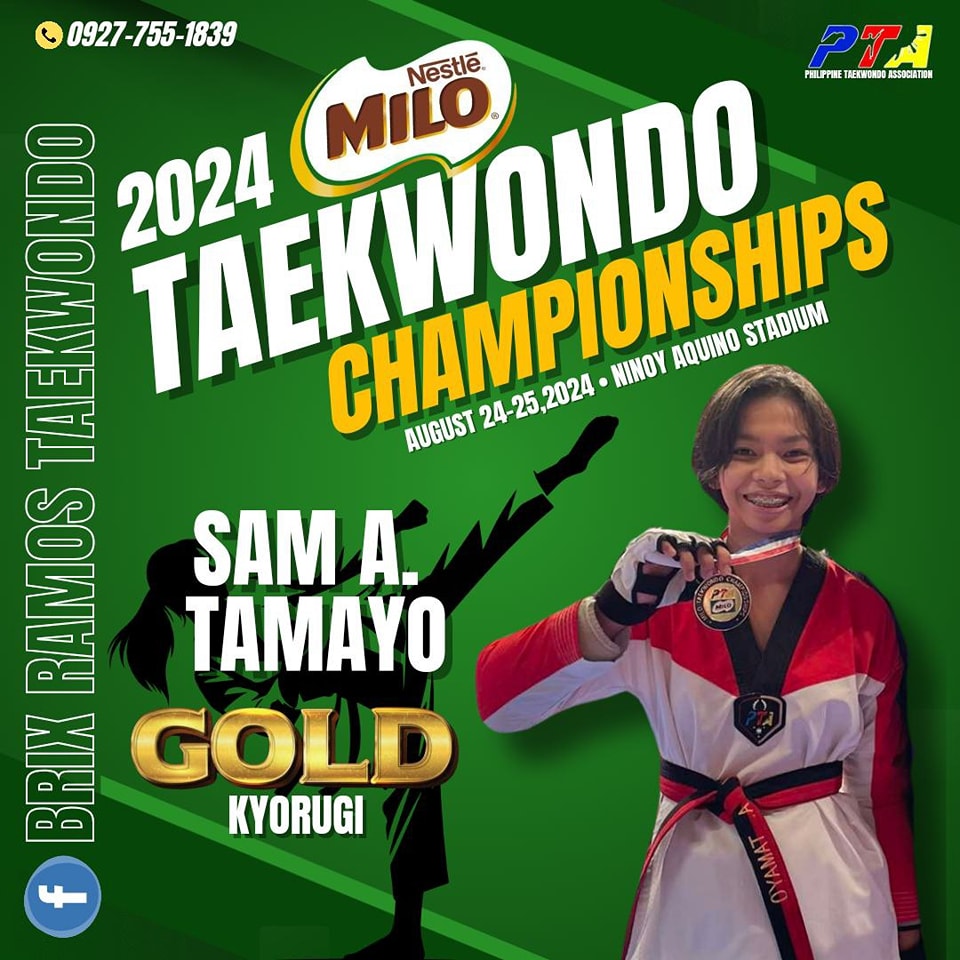 Congratulations to our players who... - BRIX RAMOS Taekwondo