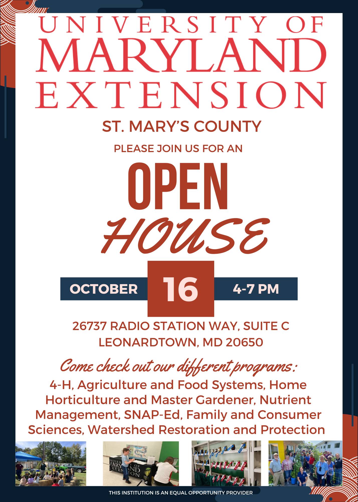 St. Mary's County Master Gardeners, University of Maryland Extension