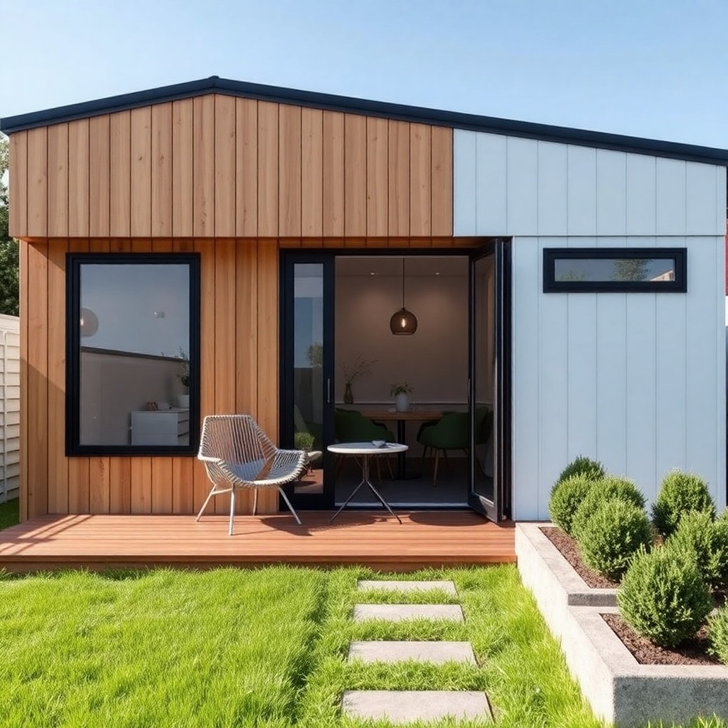 HomeCreator - A beautifully designed modern tiny home or studio with a ...