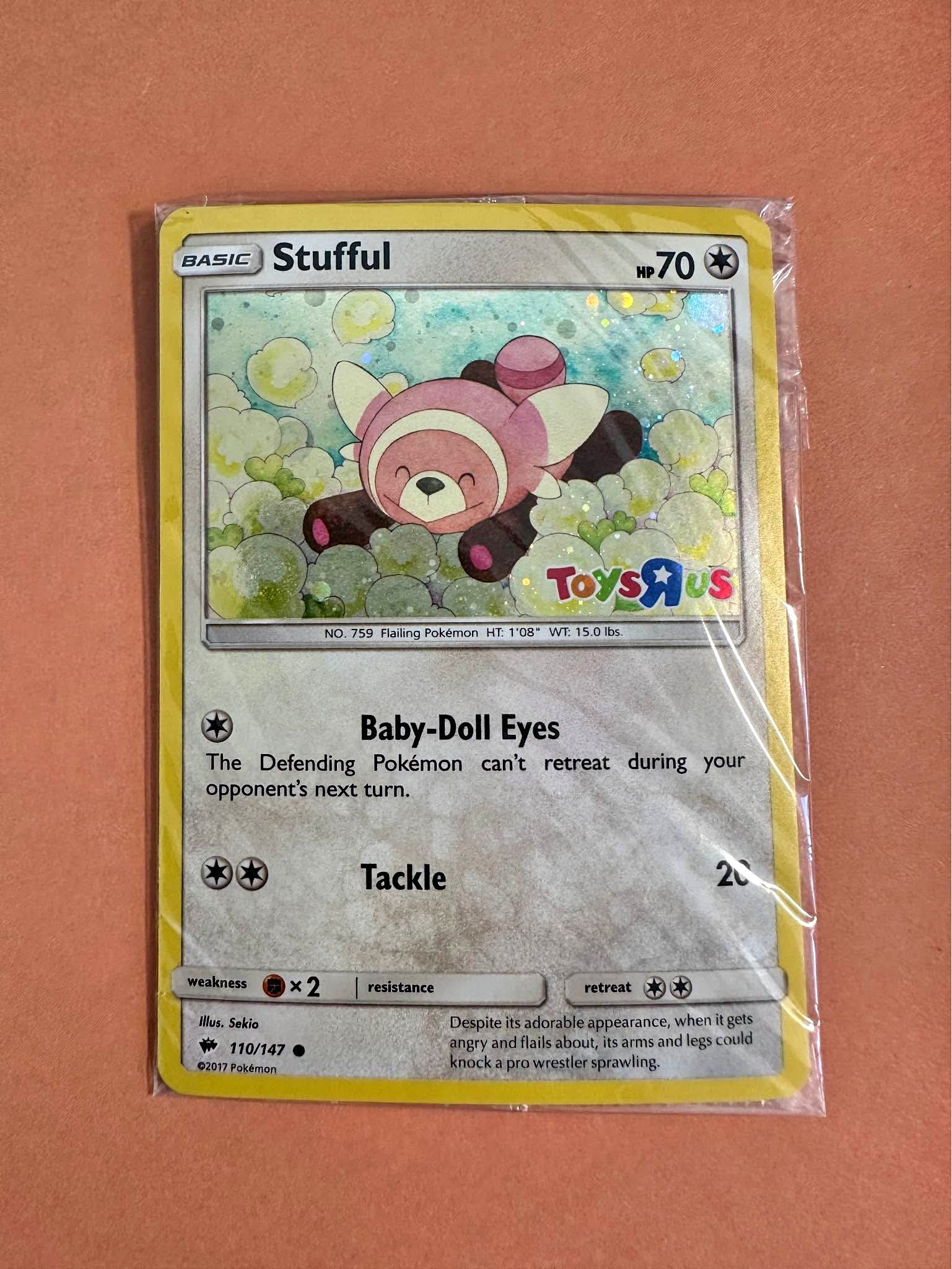 Pokemon card stufful (Toy are us exclusive) - Card Games - Mississauga ...