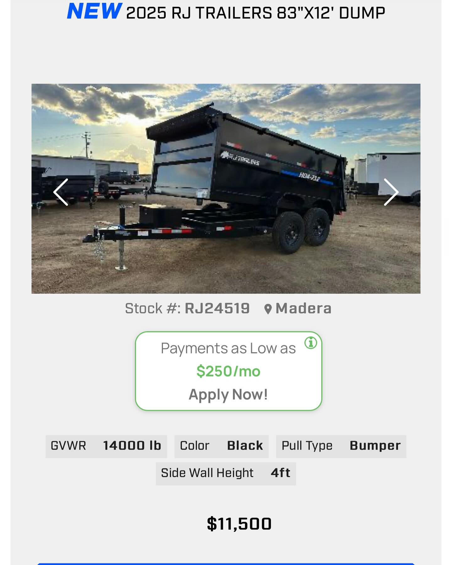 R&J Trailers inc | Madera CA