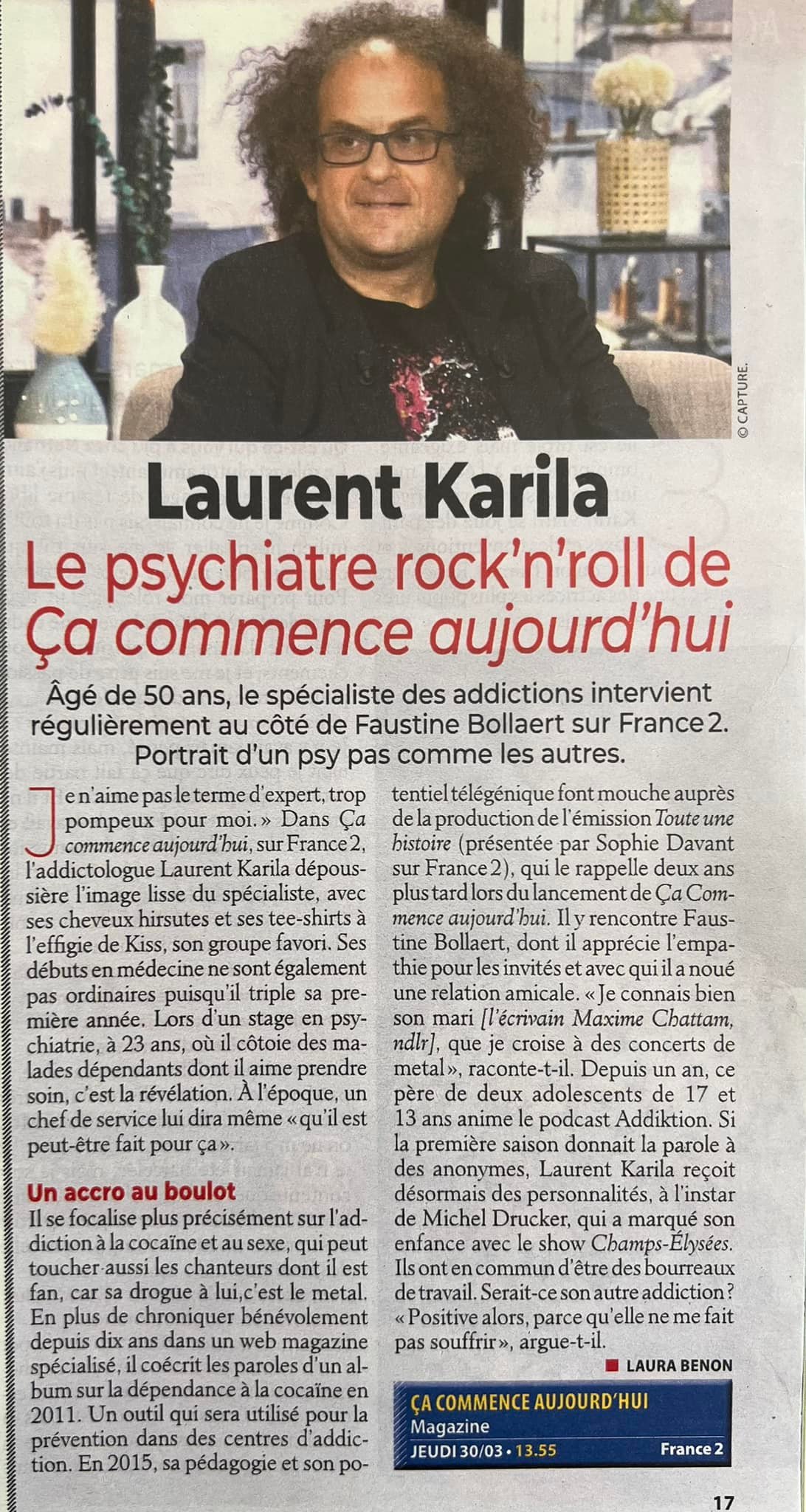 Laurent Karila Avis