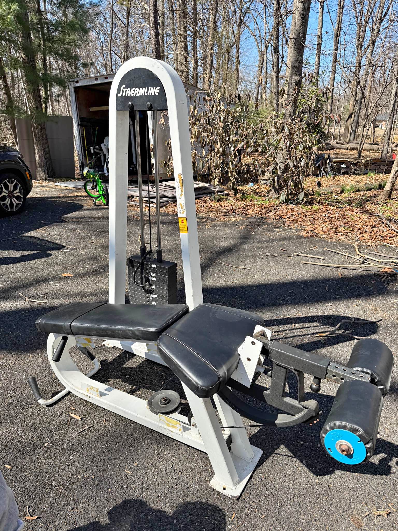 🔥 RARE Streamline Center-Drive Leg Extension + Prone Leg Curl (PAIR) 🔥 ...