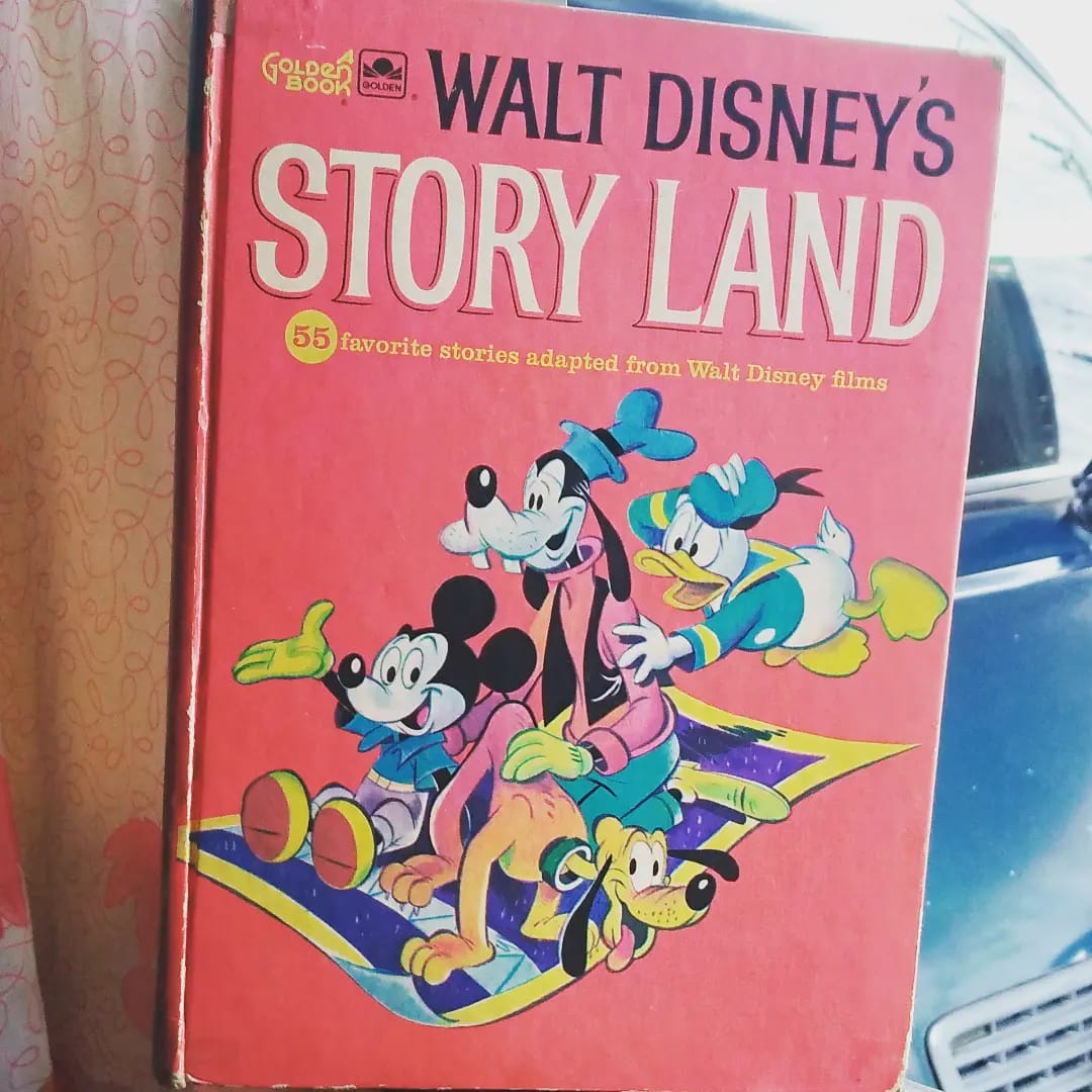 WALT DISNEY'S STORY LAND 55 STORIES GOLDEN BOOK 1962