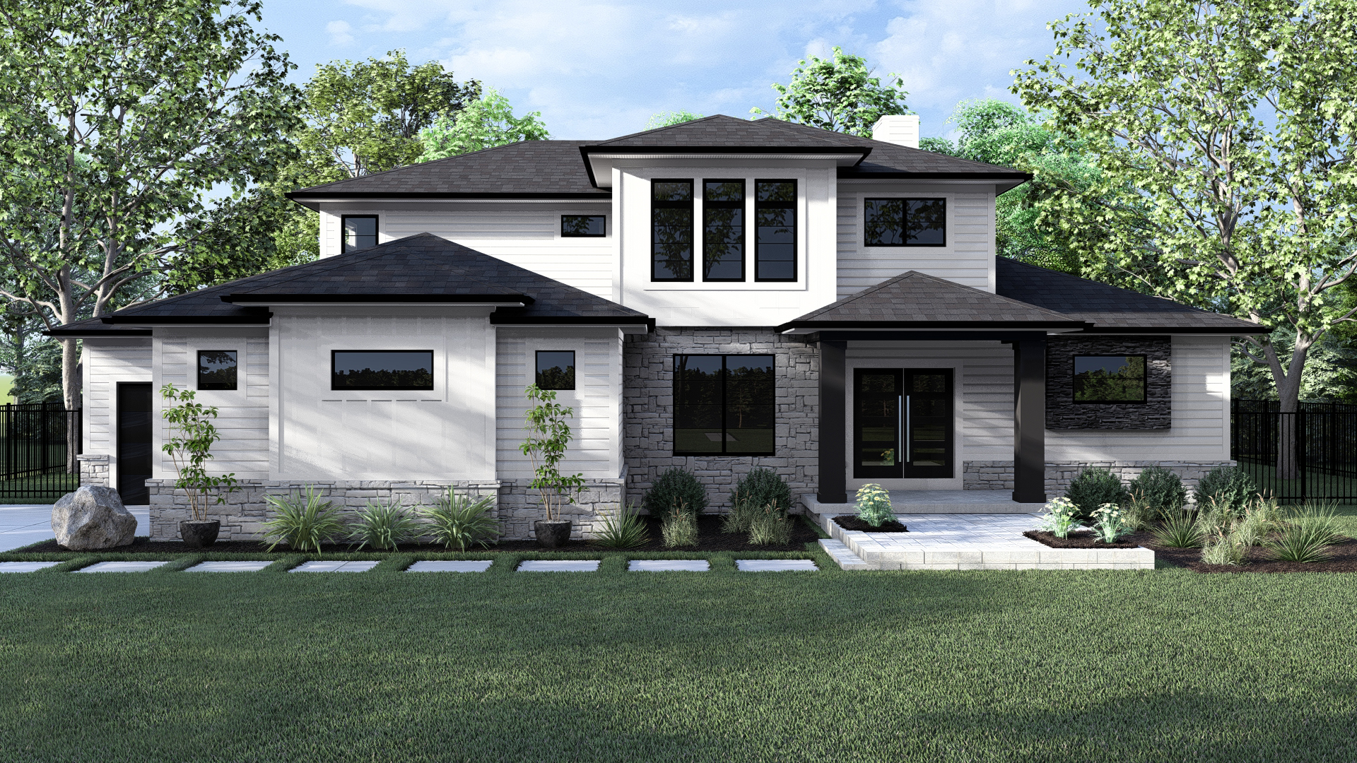 View of Diyanni - Introducing the sleek and stunning ultra-modern exterior of ...