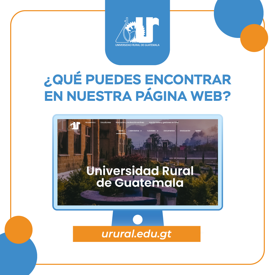 ¿Qué puedes encontrar en... - Universidad Rural de Guatemala