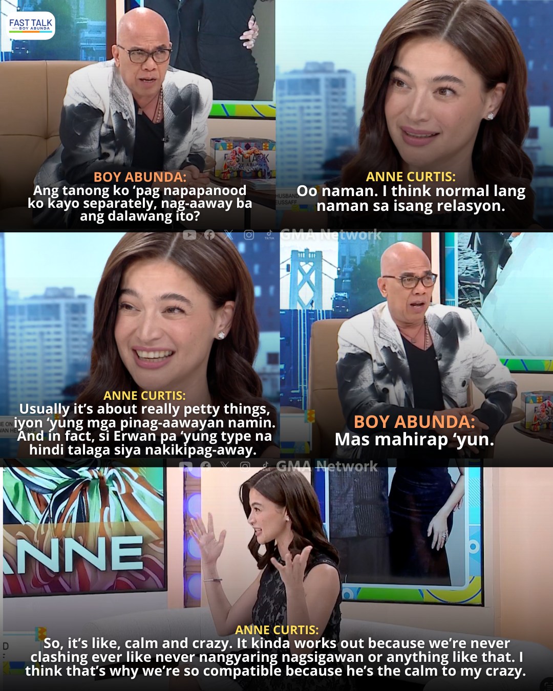 Fast - Anne Curtis at Erwan Heussaff, paano nga ba mag-away? # ...